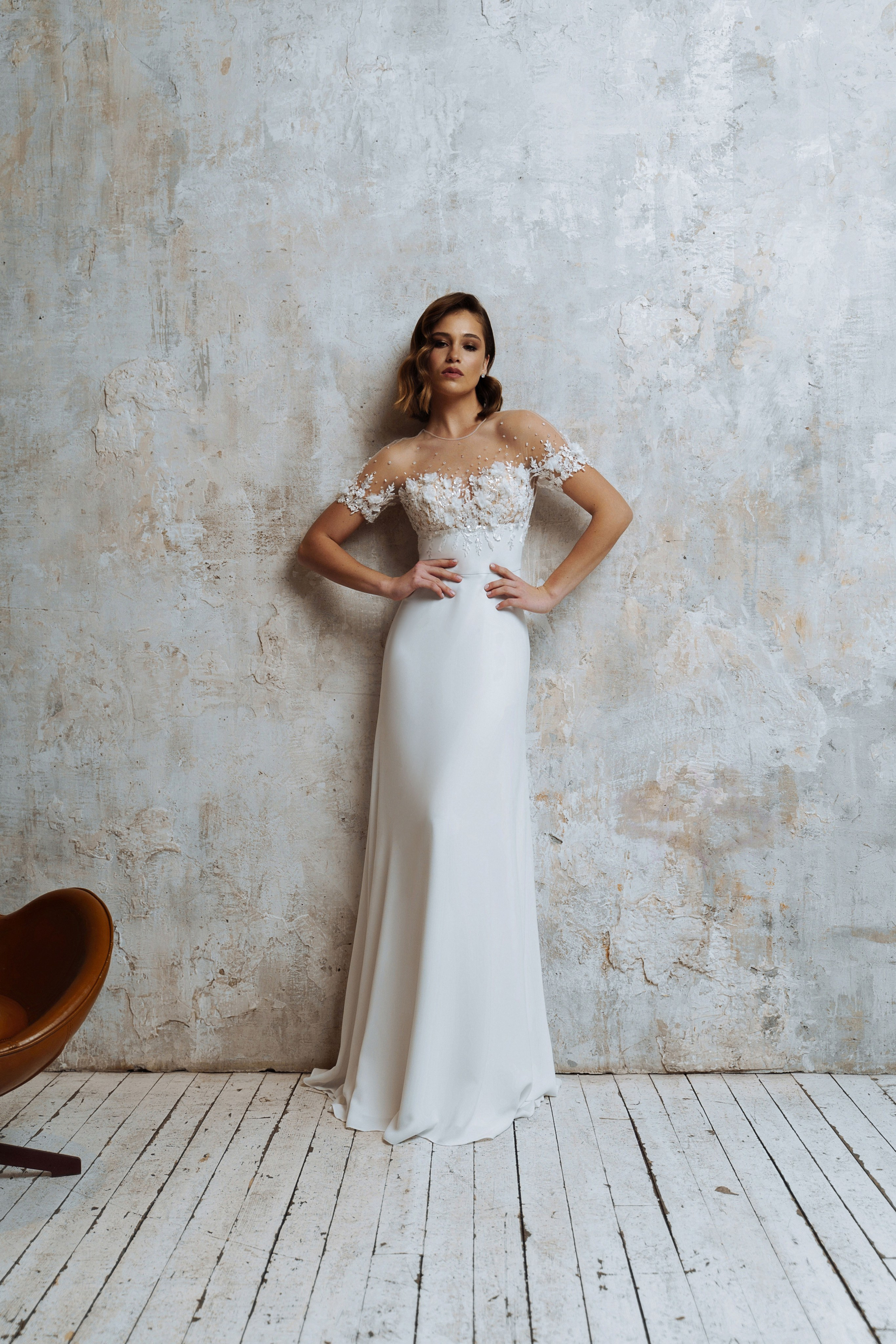 Съемка свадебного каталога бренда BERTINA DESIGN с Кристиной. Свадебный и портретный фотограф Клипа Максим