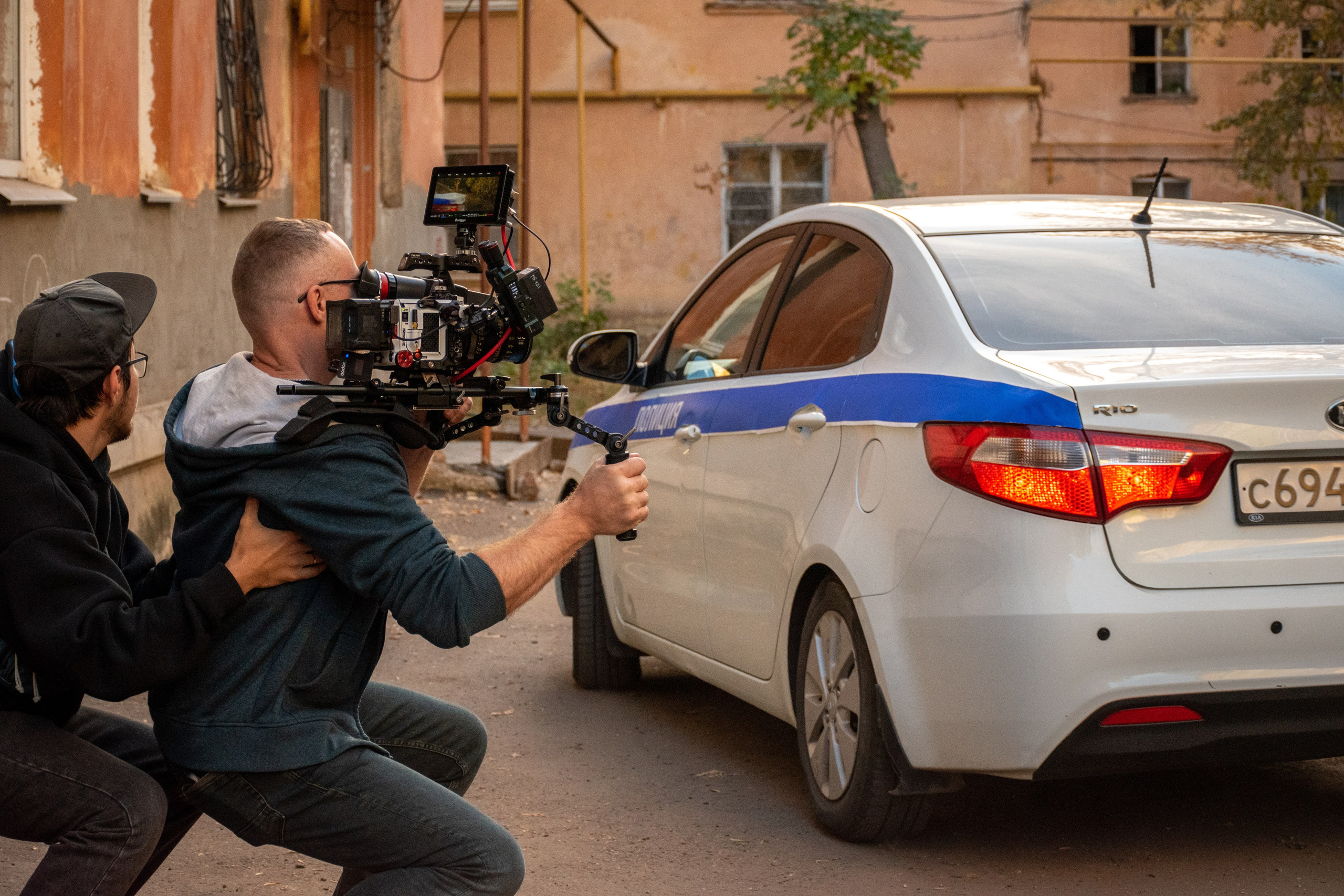 Backstage | к/м Мой гараж режиссер Владимир Сухов