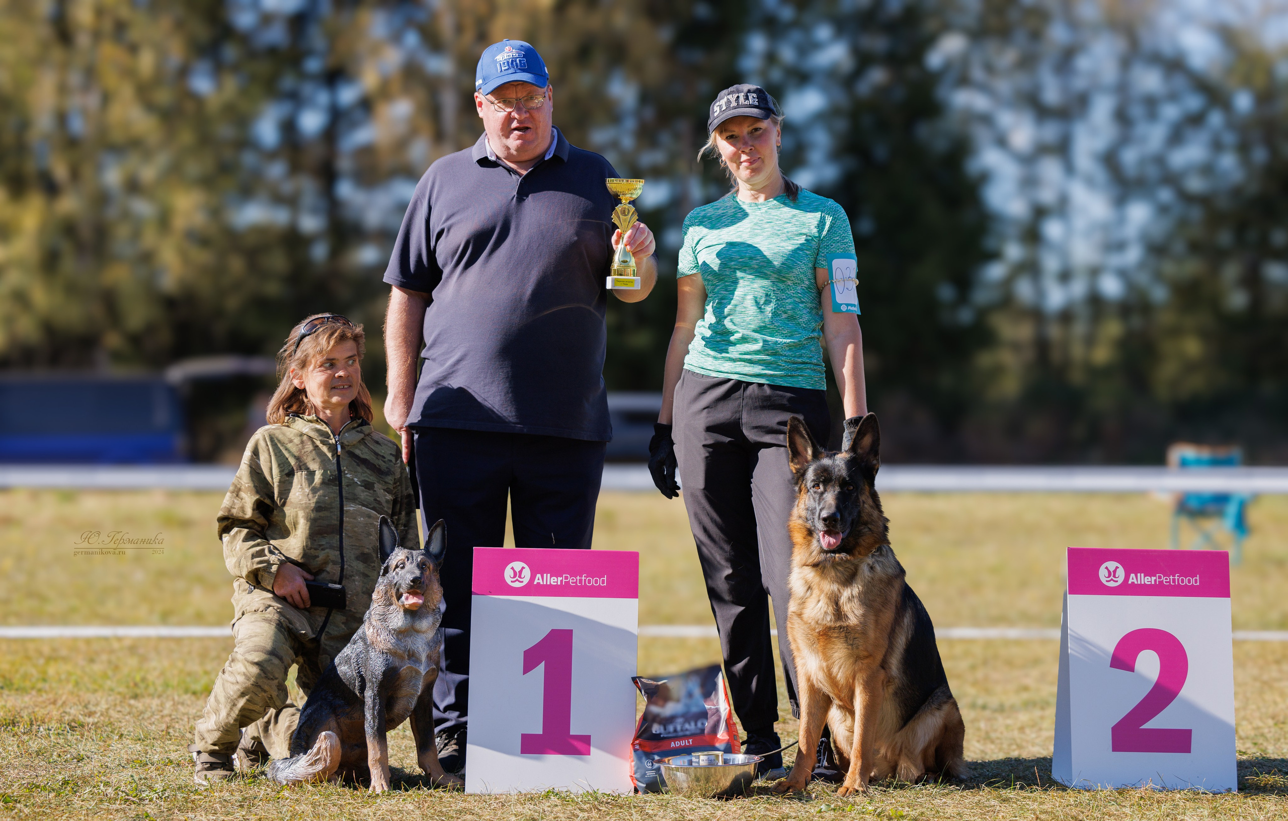Тверь немецкие овчарки 22.09.2024. Фотограф-анималист Юлия Германика