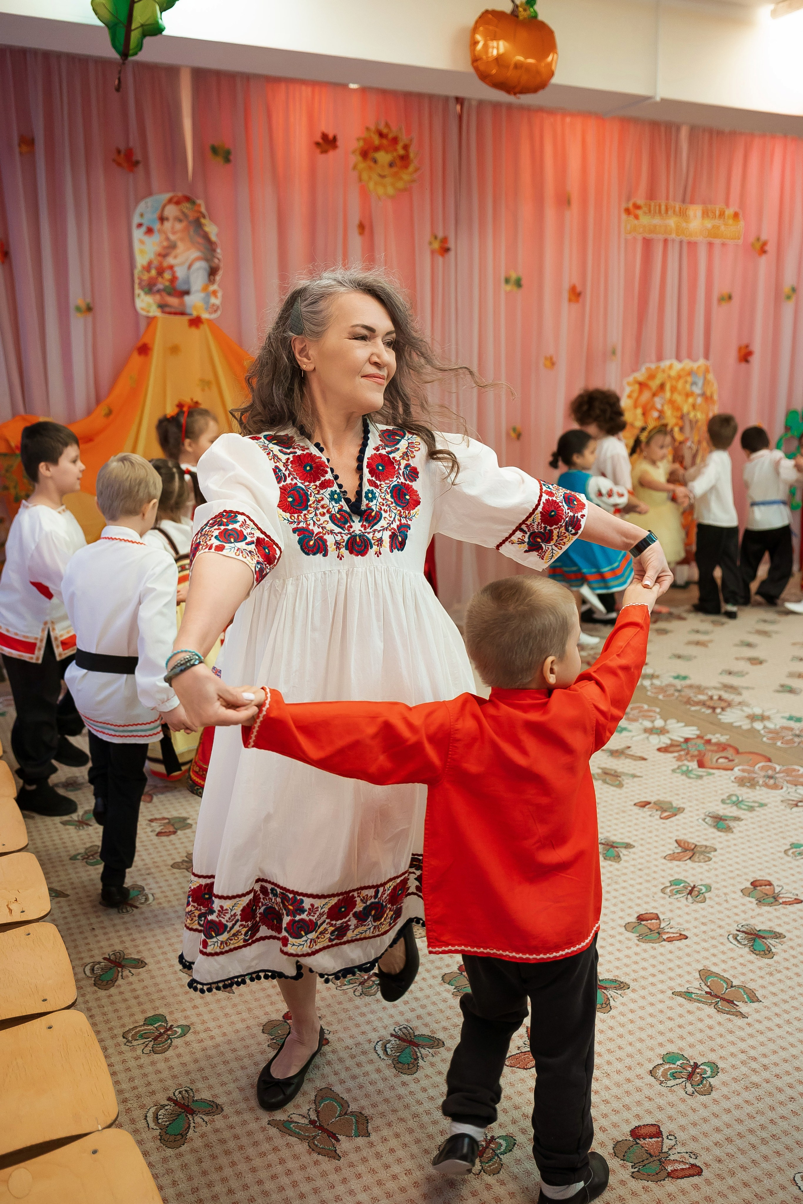 Осенний утренник. Семейный и детский фотограф в Москве Александра Мак