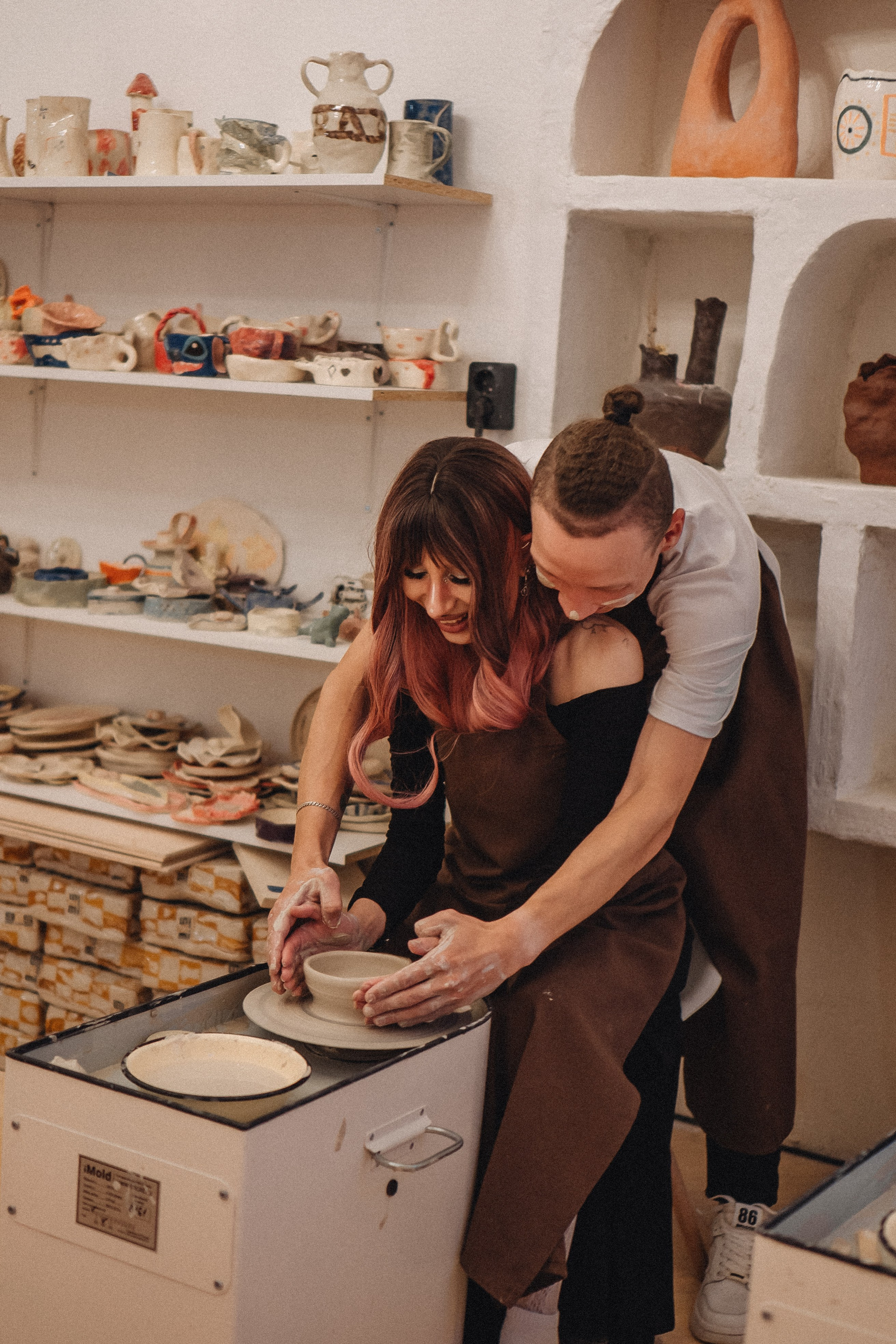 СВИДАНИЕ В ГОНЧАРНОЙ МАСТЕРСКОЙ. Профессиональный фотограф, Санкт-Петербург — Виктория Богомолова