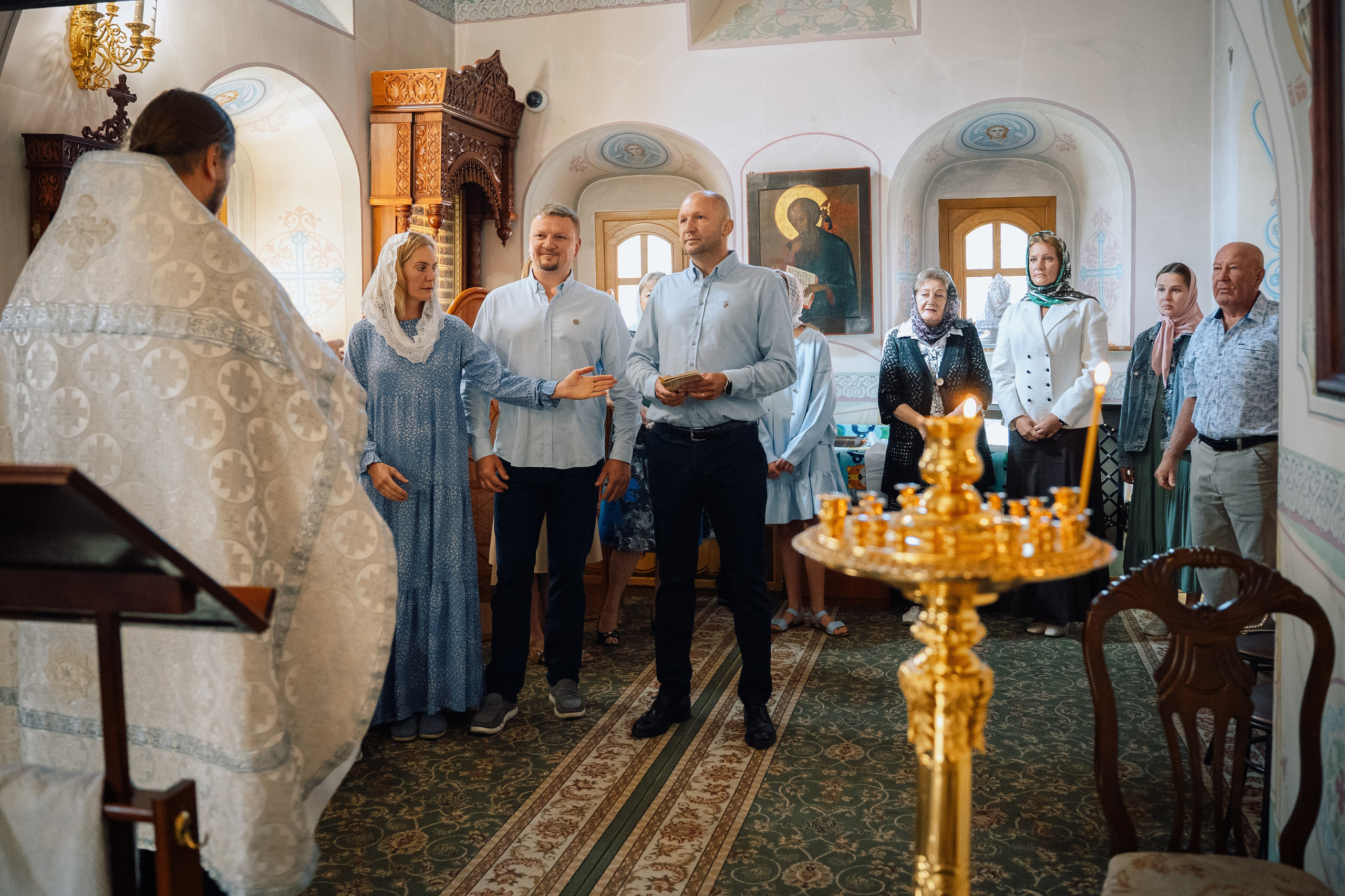 Крещение Марка. Фотограф Казакова Анастасия