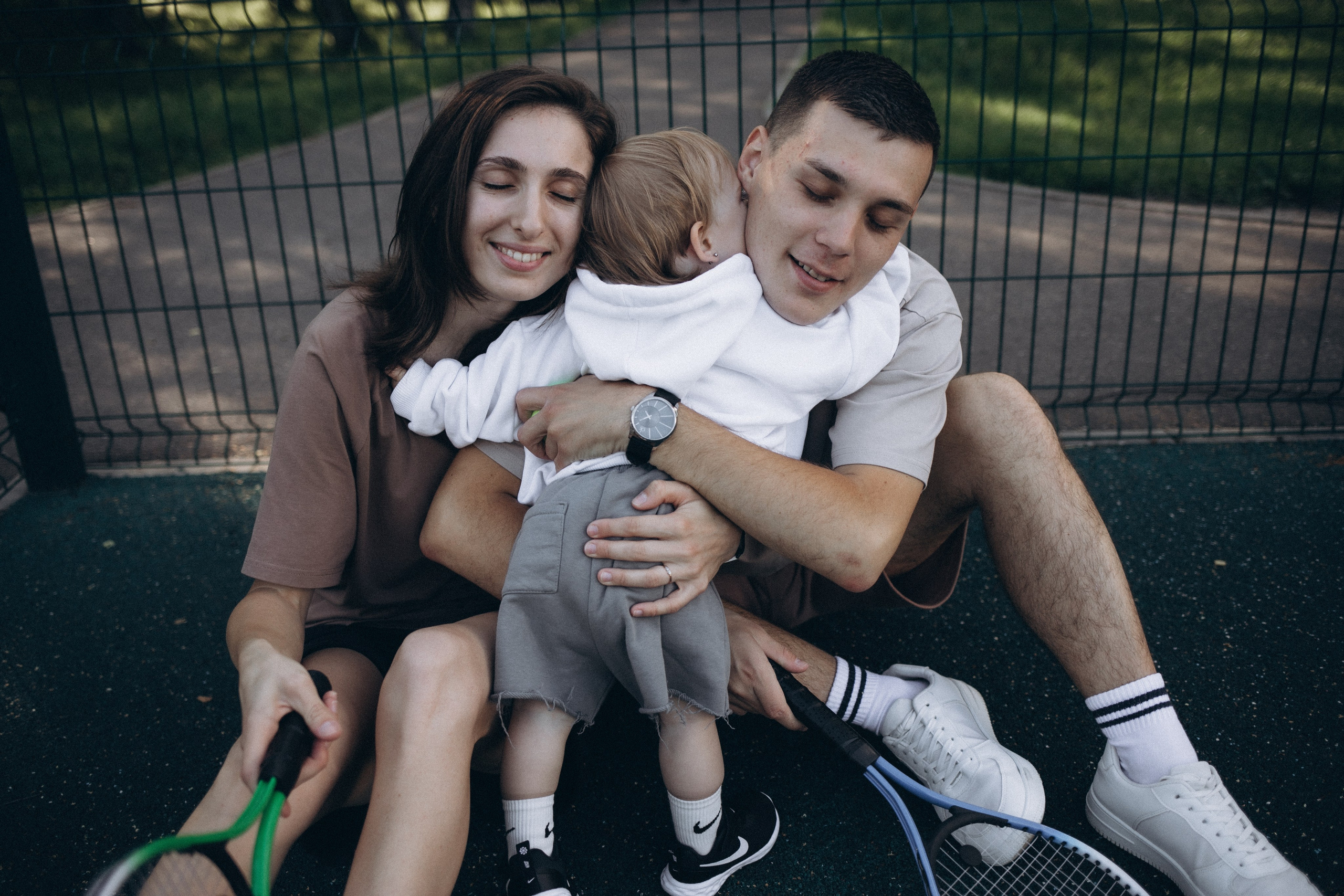 Егор, Настя и Мирослава. Семейный и свадебный фотограф Анна Кожокарь