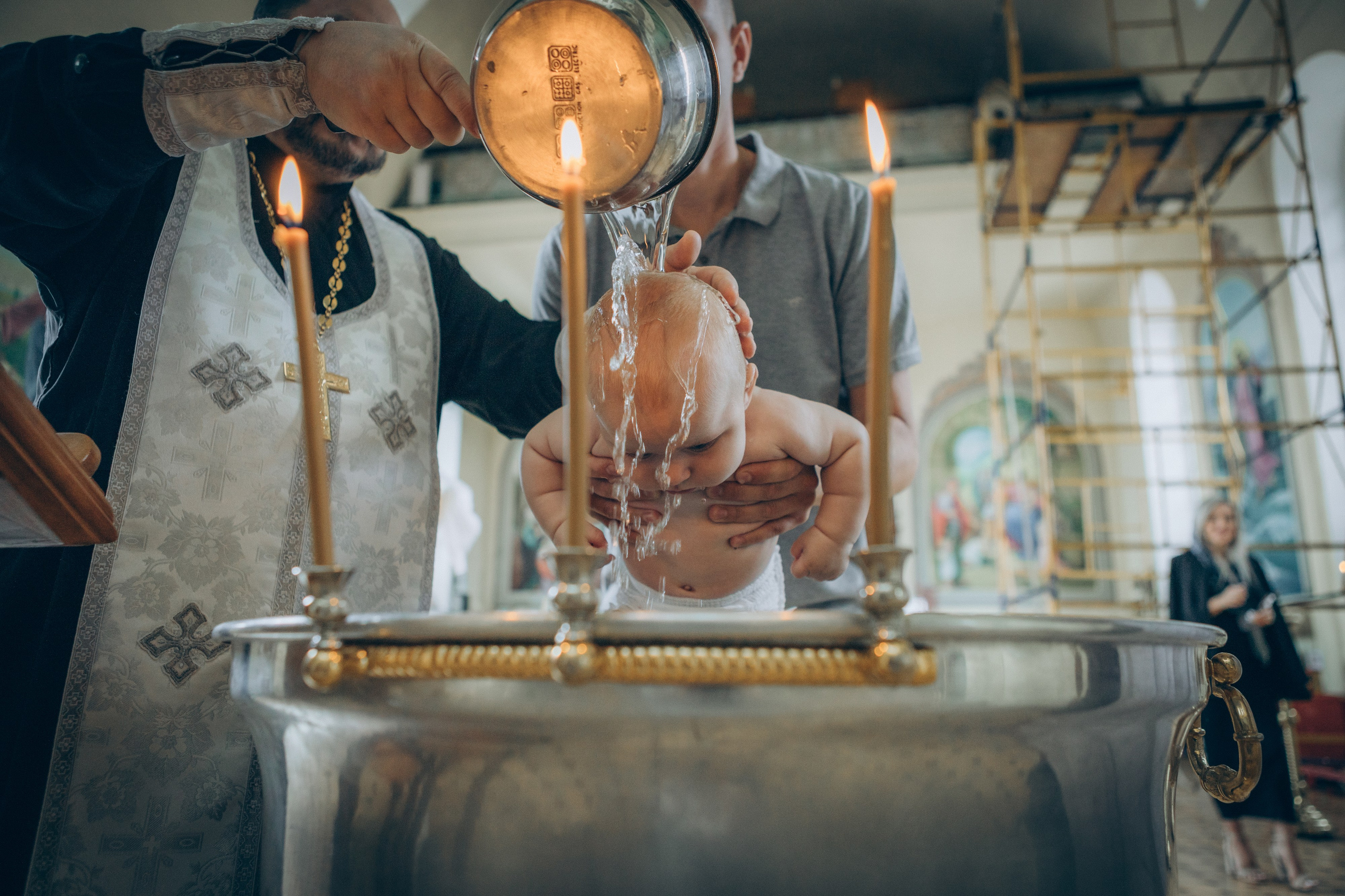 Крещение Тимофея. Семейный фотограф и фотограф на роды в Ростове-на-Дону Мухина Виктория