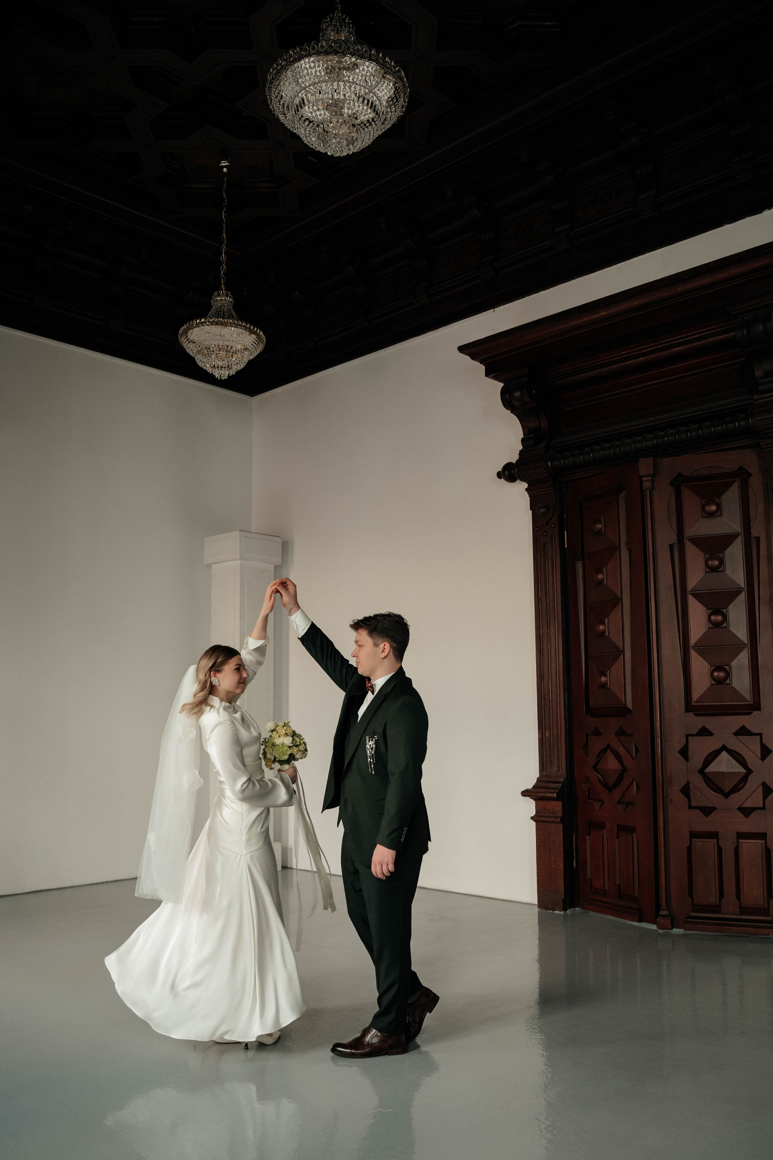 Евгений и Анастасия / Особняк Спиридонова, МГУ. Свадебный фотограф Москва Александра Аверкова