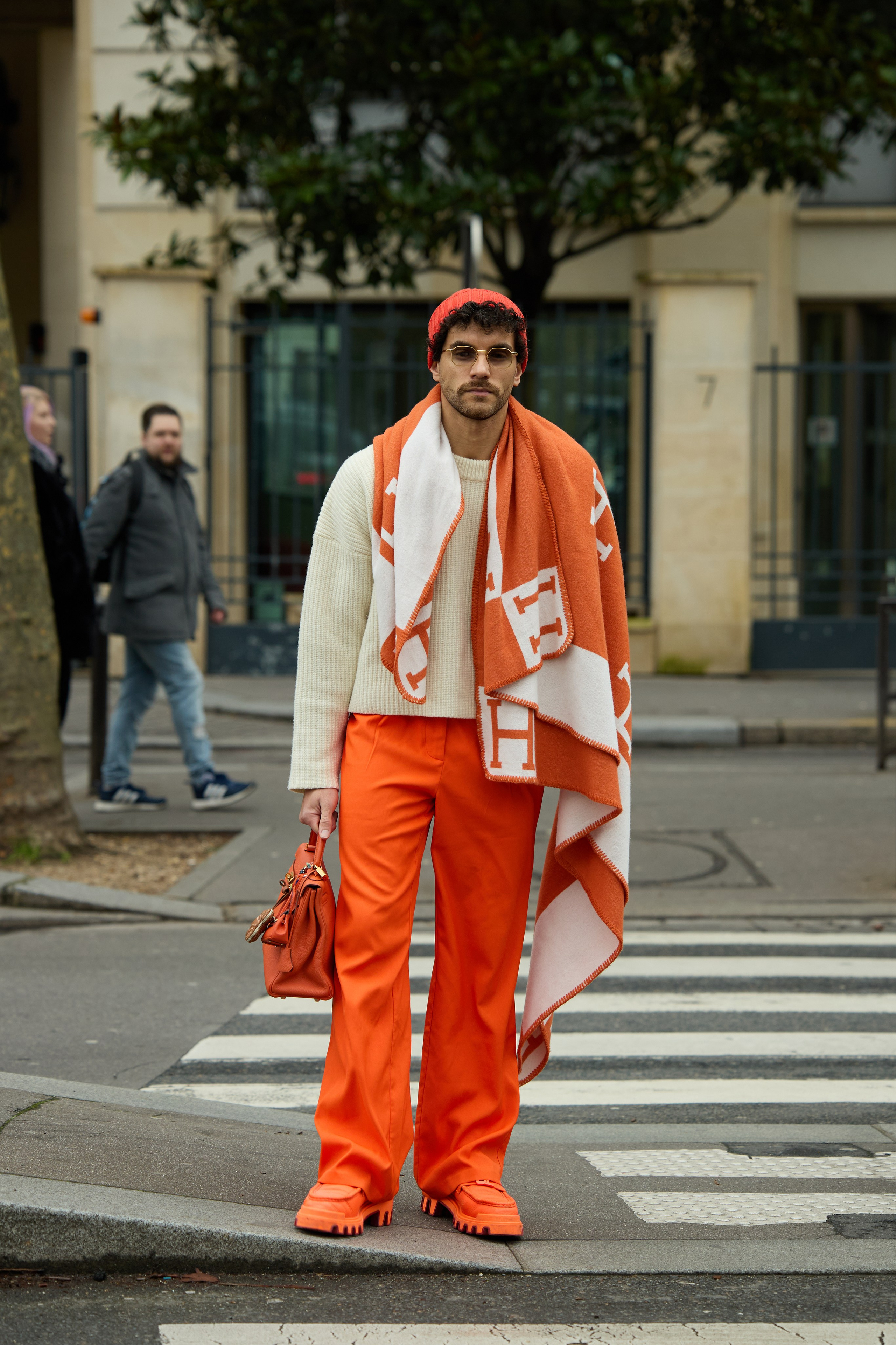 PFW MENSWEAR FALL/WINTER 25/26 HERMES. Photographer in Milan Ivan Goncharov