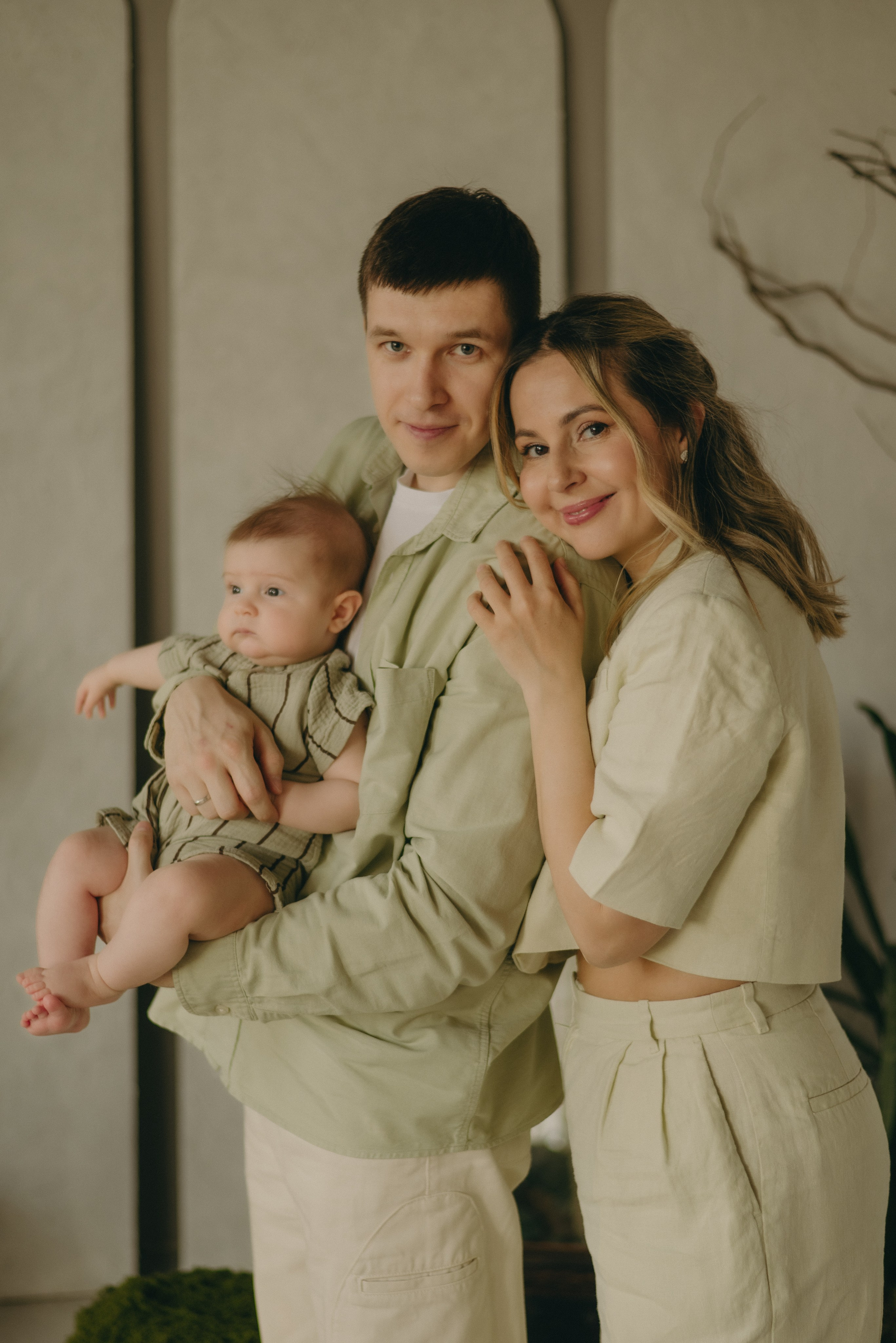 Втроем в студии. Женский и семейный фотограф в Казани Гульназ Павлова