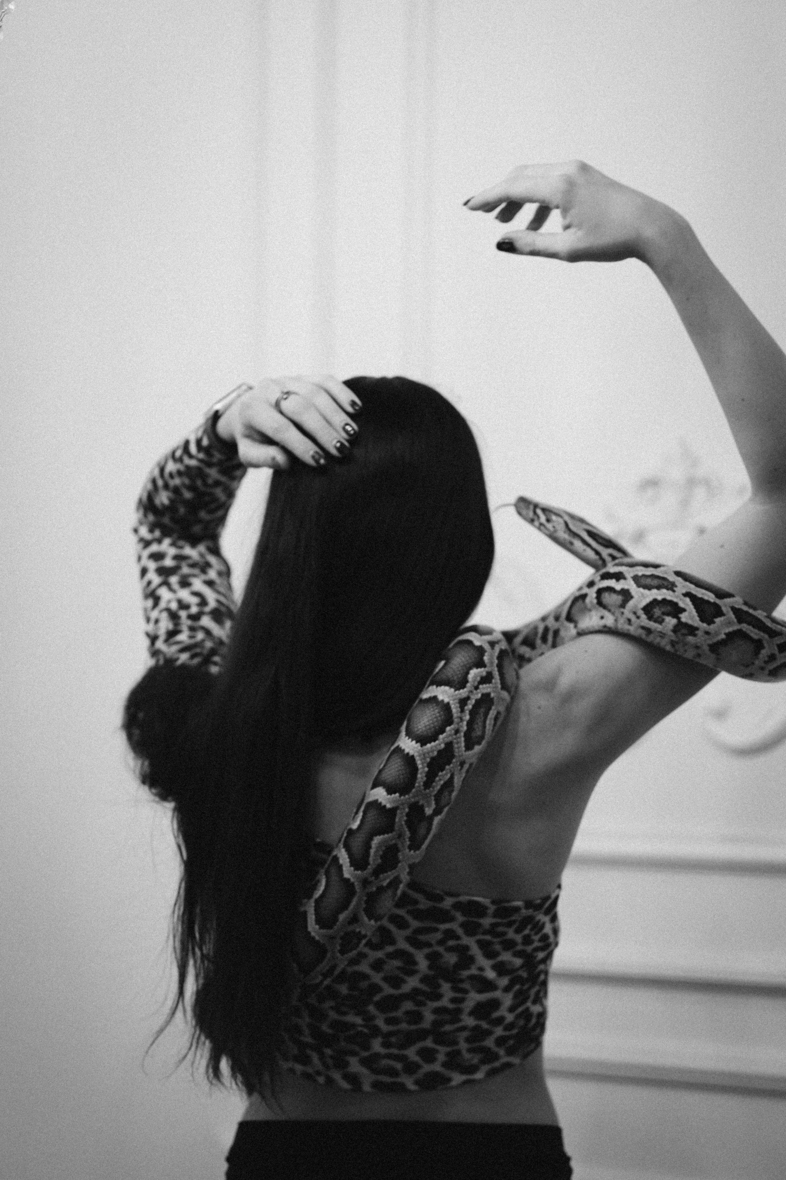 Даша и Питон. Фотограф Тюркан Мария | Ярославль Москва