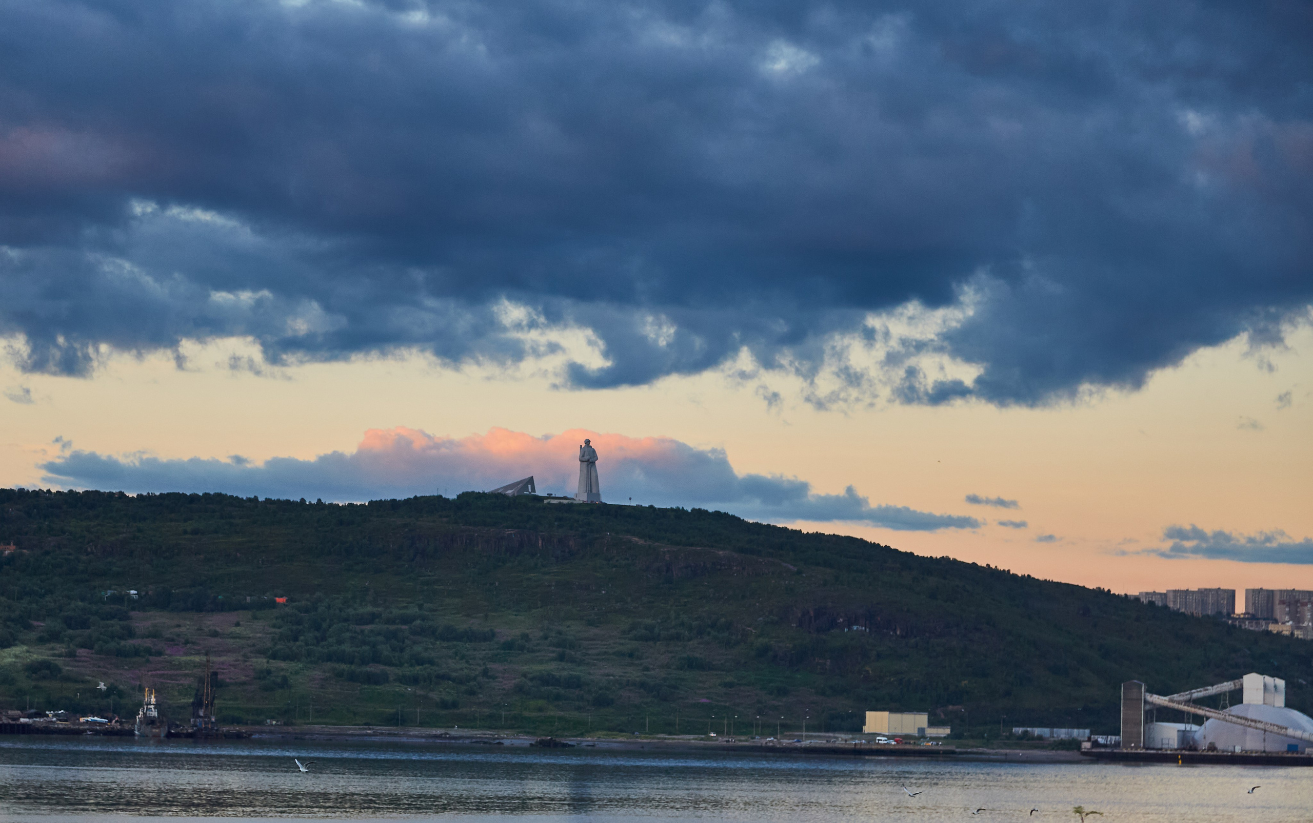 Мурманск. Пейзажи Крайнего Севера. Баренцево море, Рыбачий, Средний, Немецкий