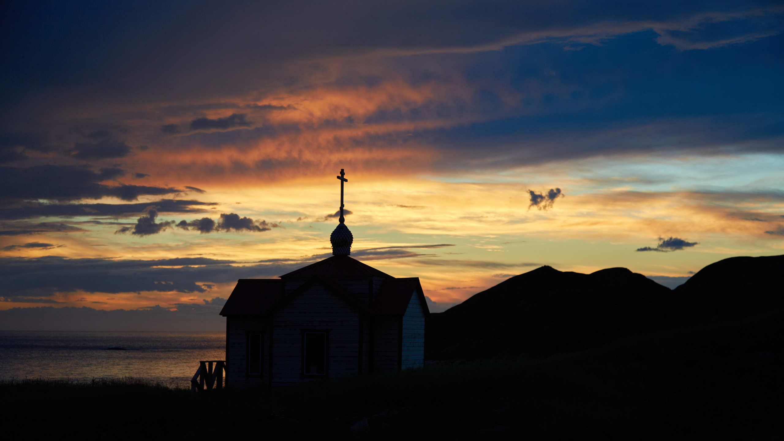 Баренцево море. Пейзажи Крайнего Севера. Баренцево море, Рыбачий, Средний, Немецкий