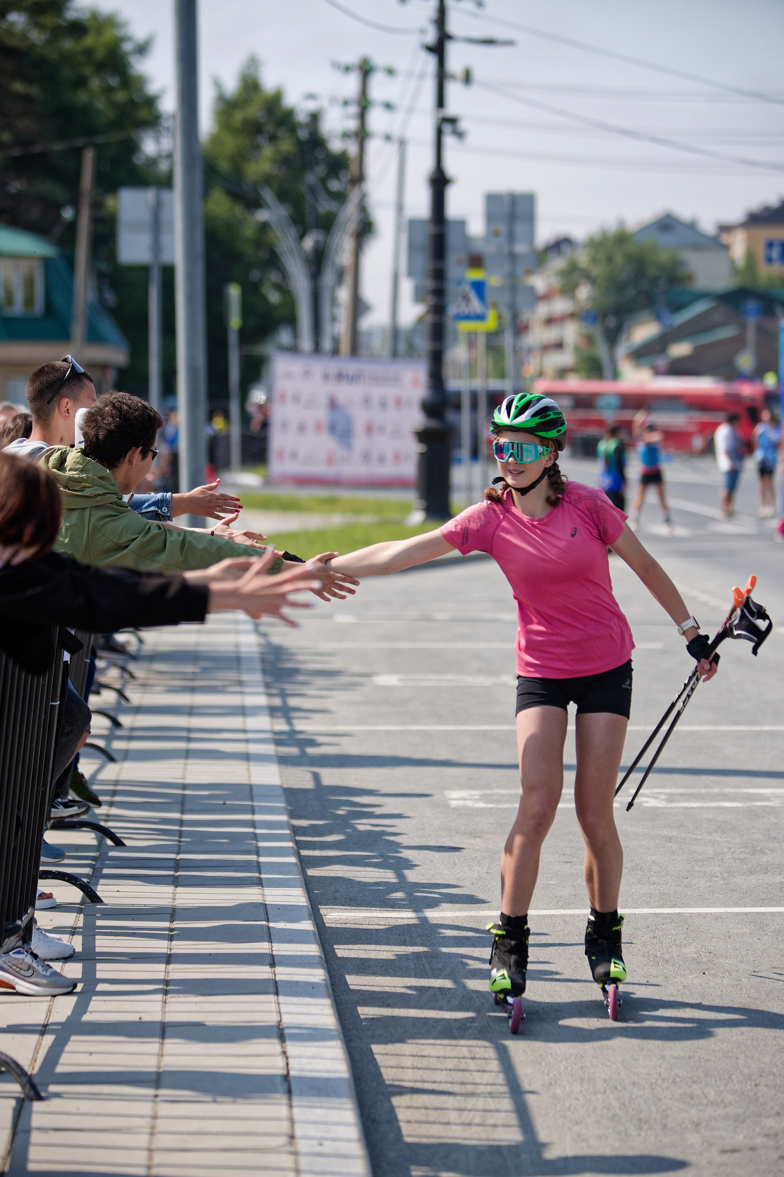 II этап Кубка России по лыжероллерам. Кутузов Евгений Фотограф в Южно-Сахалинске