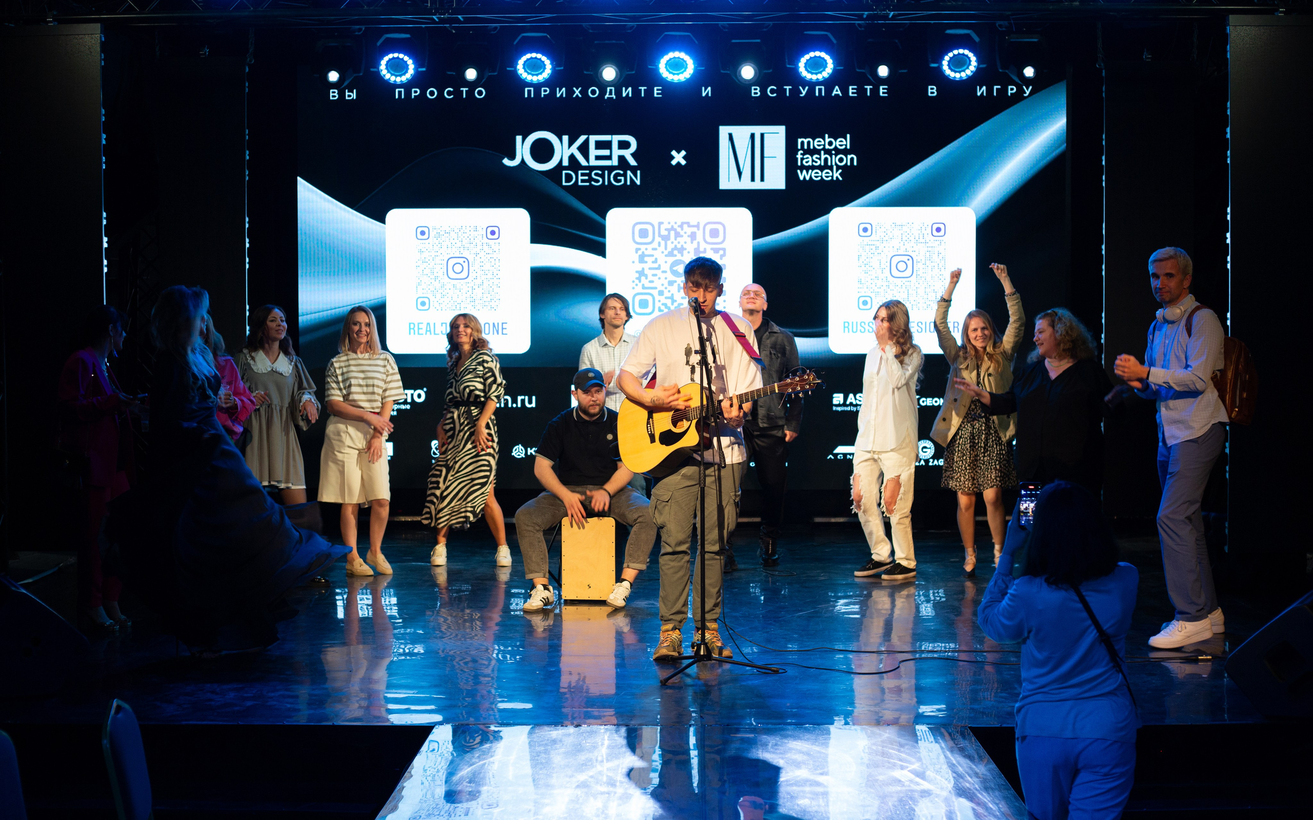 Joker Design & Mebel fashion week. Свадебный и Индивидуальный фотограф в Москве Акоп Арсенян