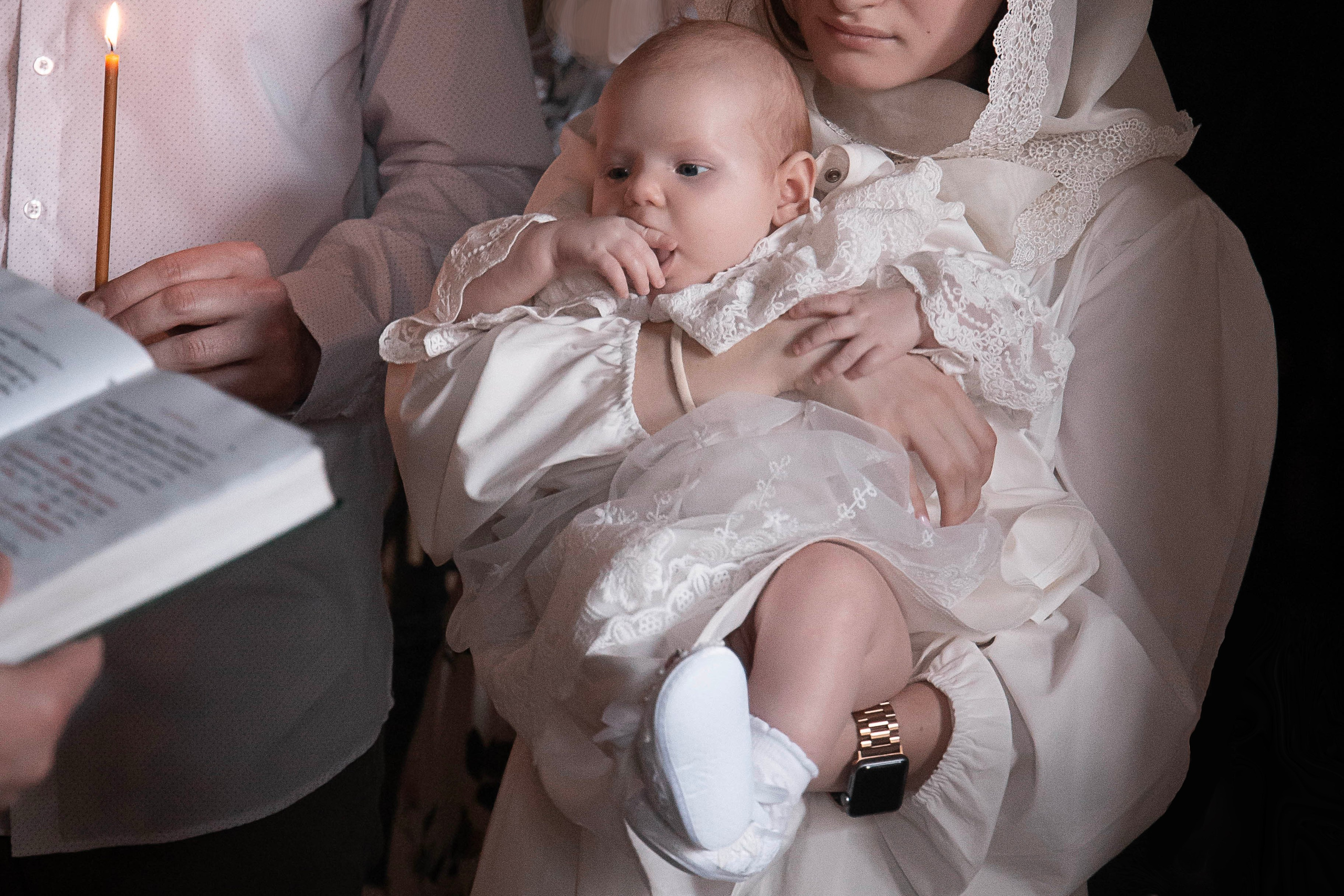 Съёмка крещения