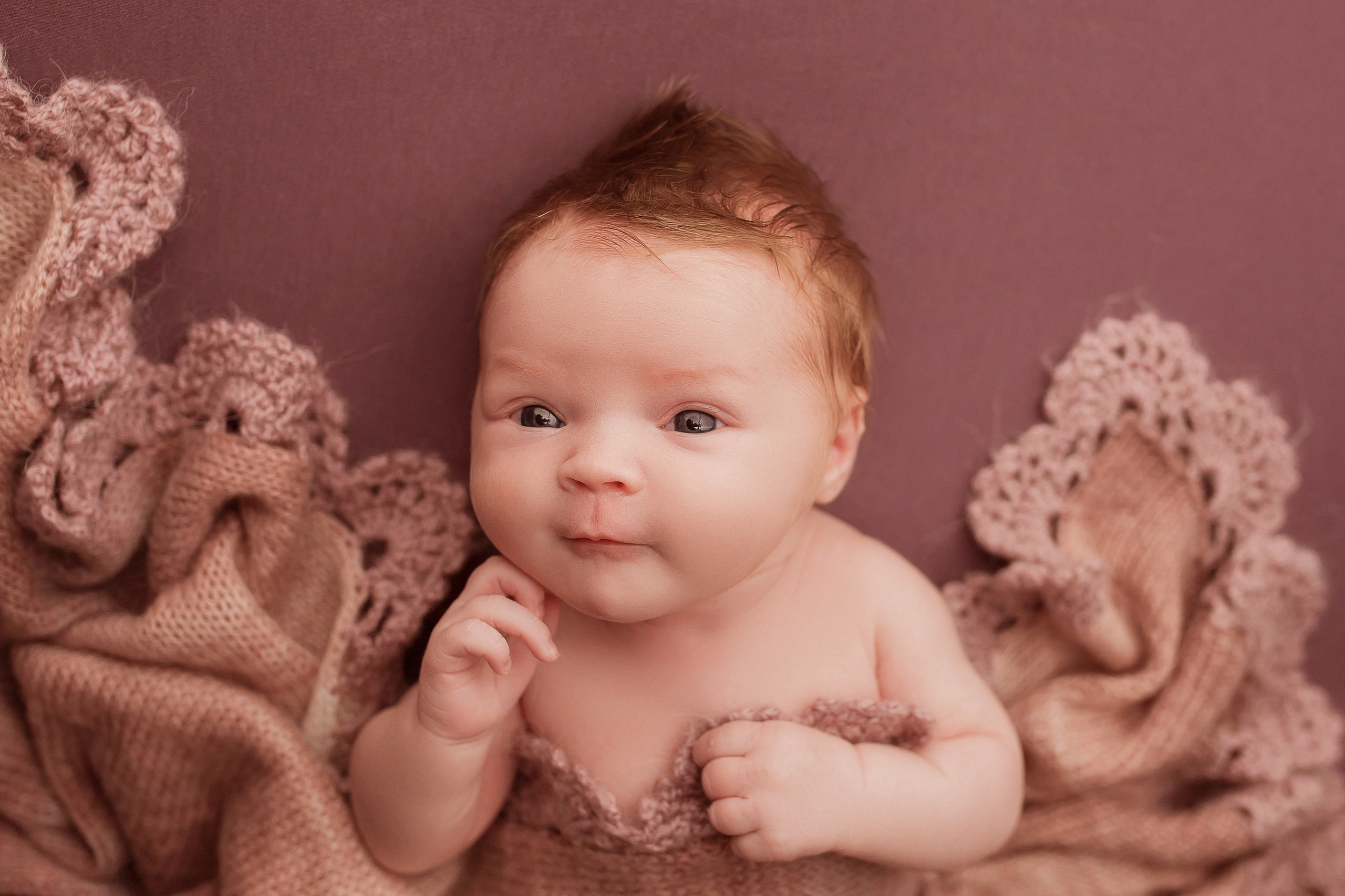 Евгения, 7 дней. Фотограф новорожденных в Новокузнецке Анна Горошникова