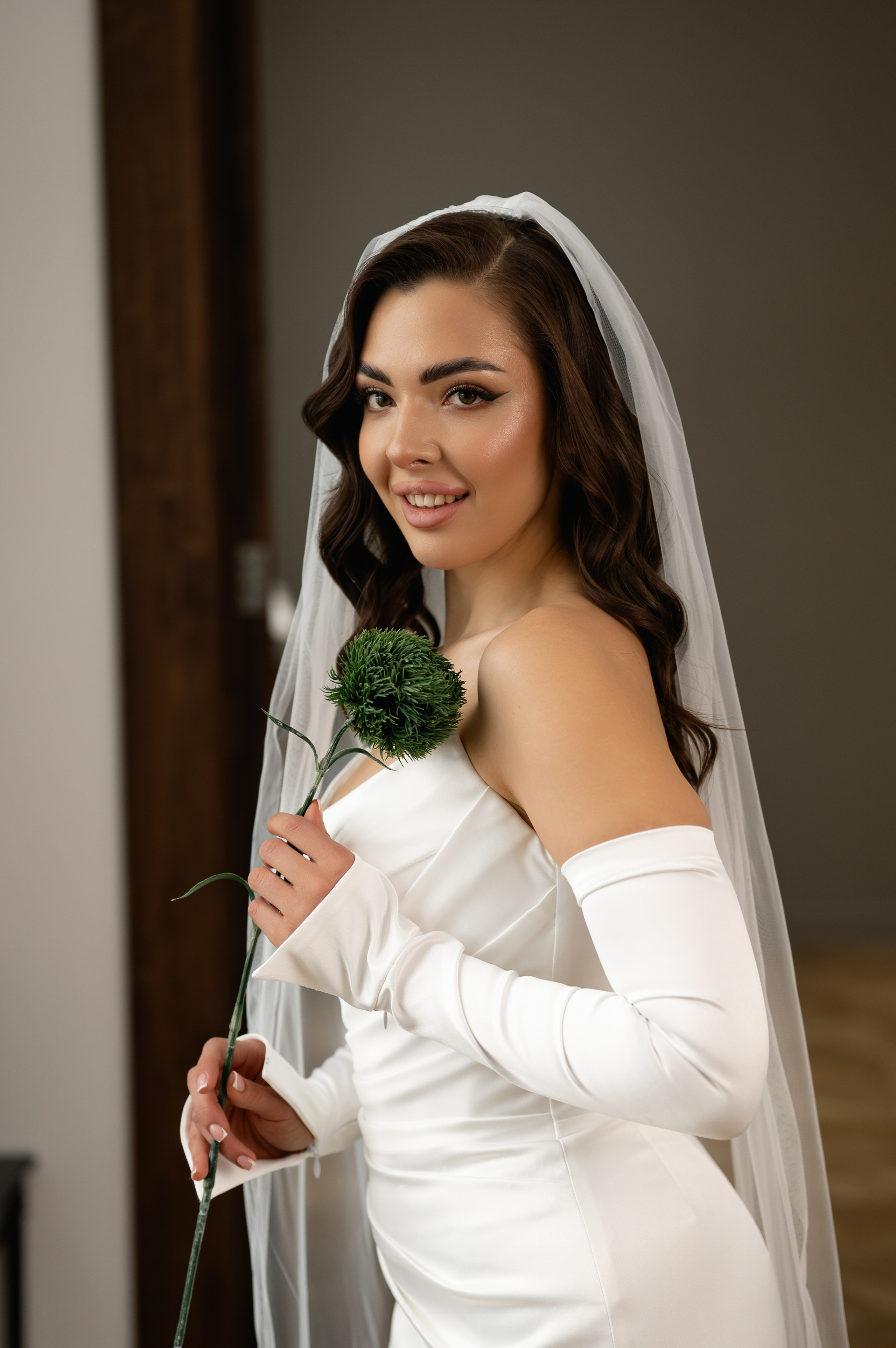 Свадебная фотосессия в студии. Свадебный и семейный фотограф в Краснодаре Алина Мельник