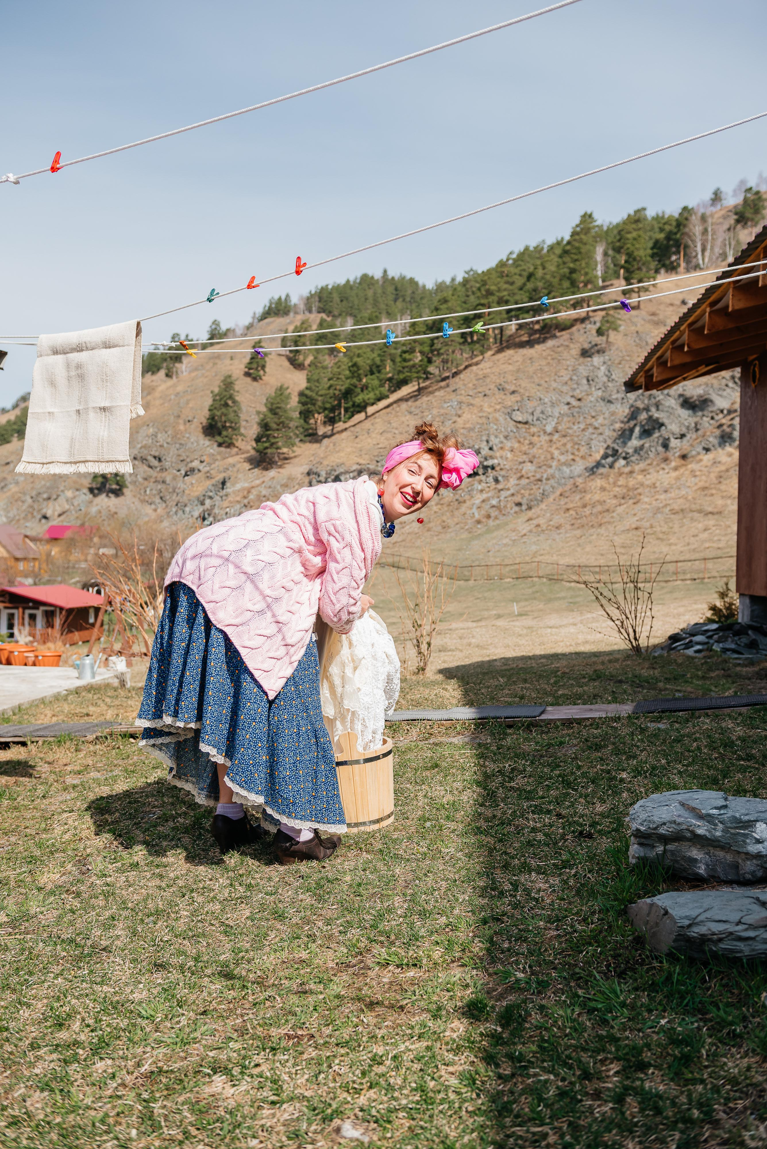 Тематическая фотосессия в горах. Фотограф в Новосибирске Юлия Туманова