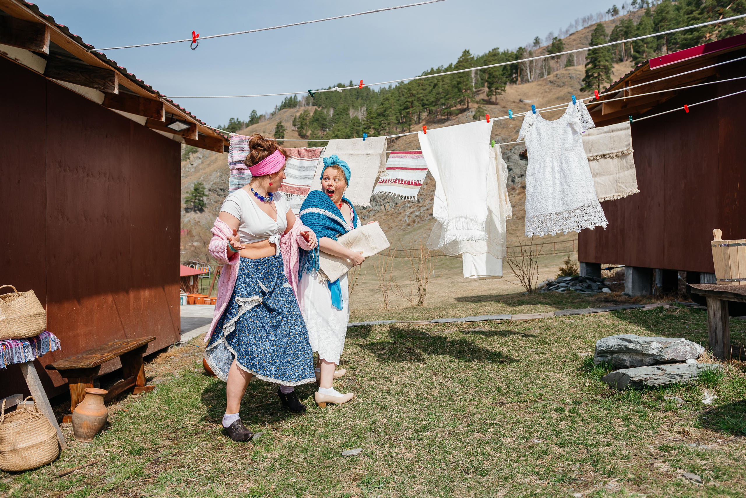 Тематическая фотосессия в горах. Фотограф в Новосибирске Юлия Туманова