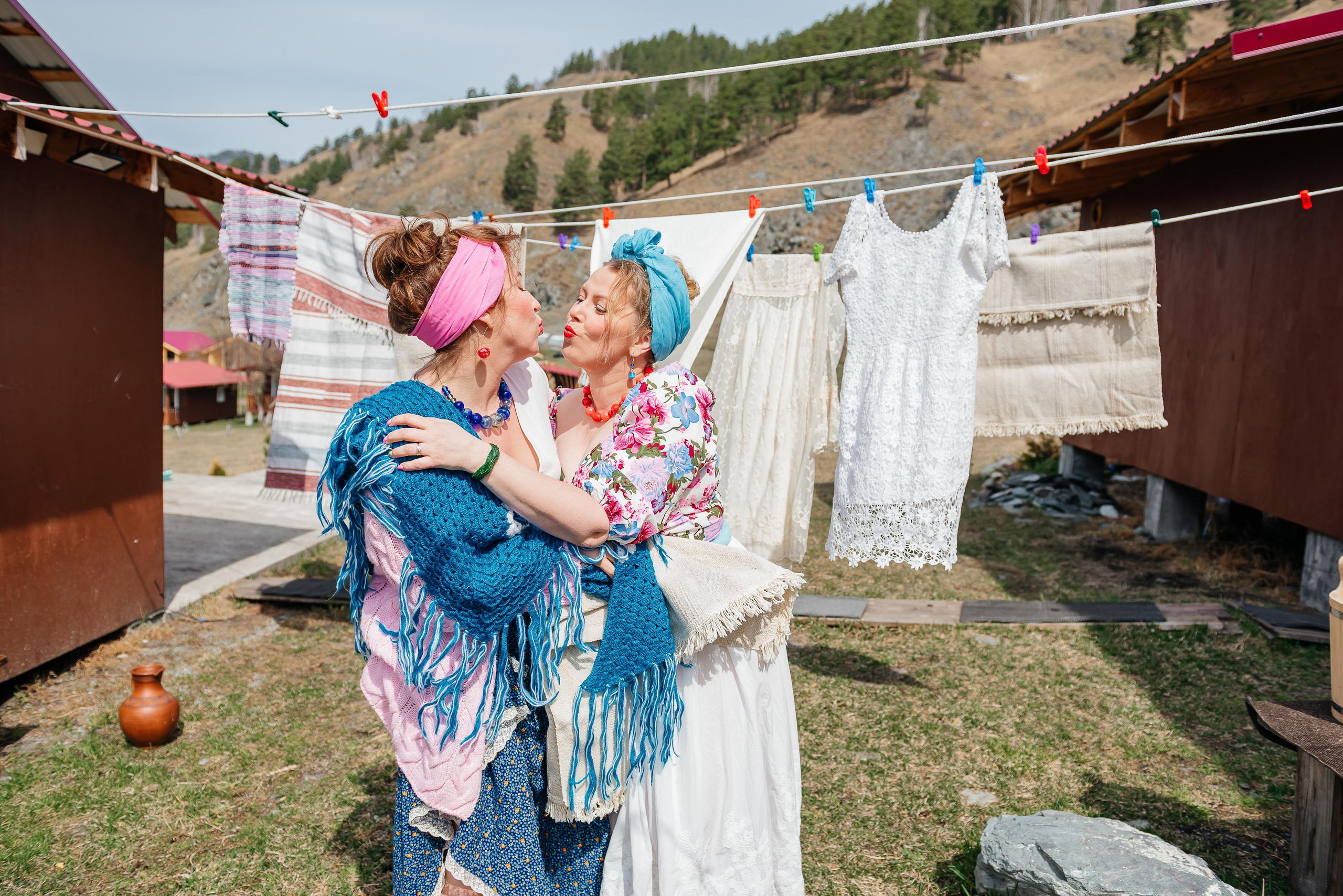 Тематическая фотосессия в горах. Фотограф в Новосибирске Юлия Туманова