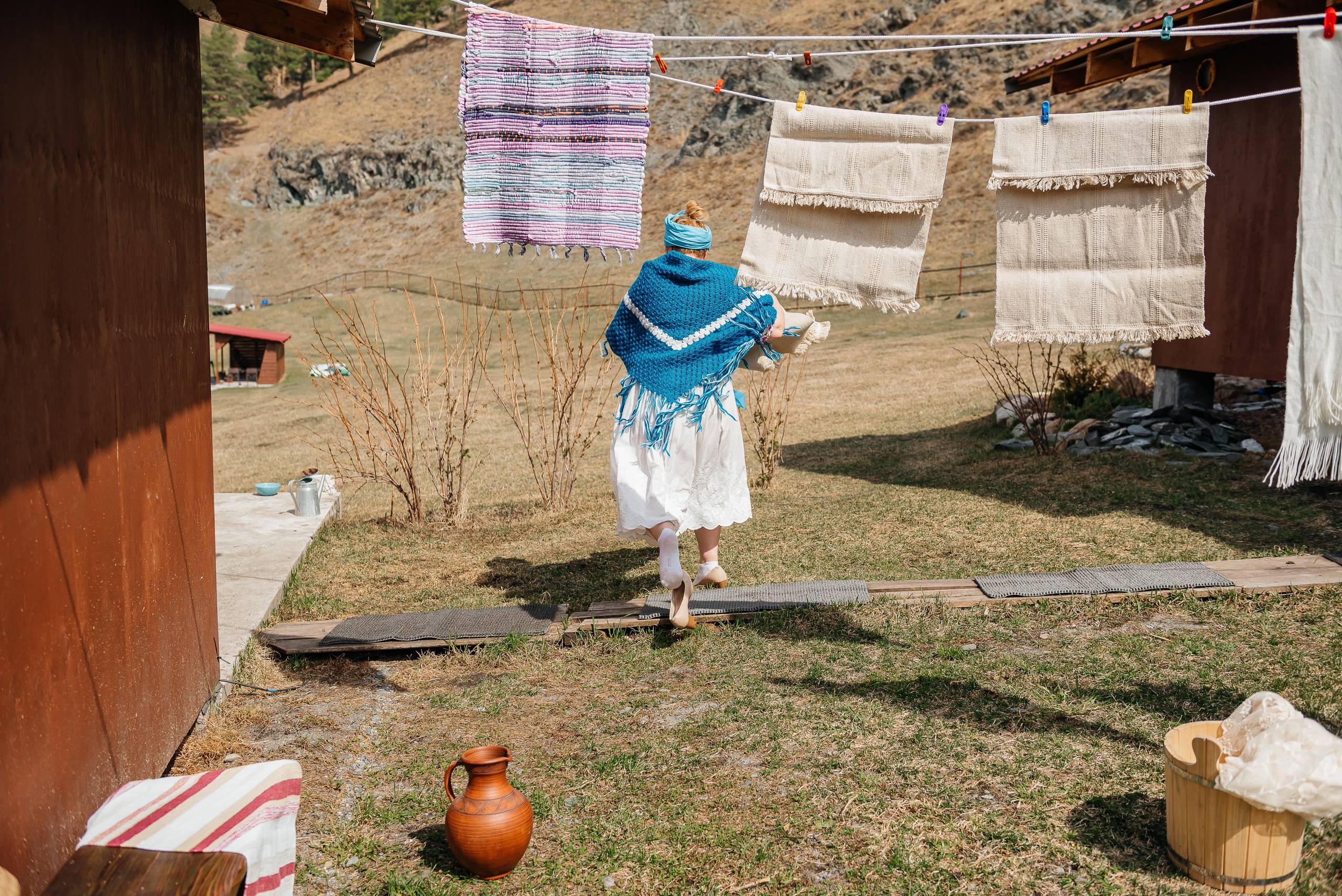 Тематическая фотосессия в горах. Фотограф в Новосибирске Юлия Туманова