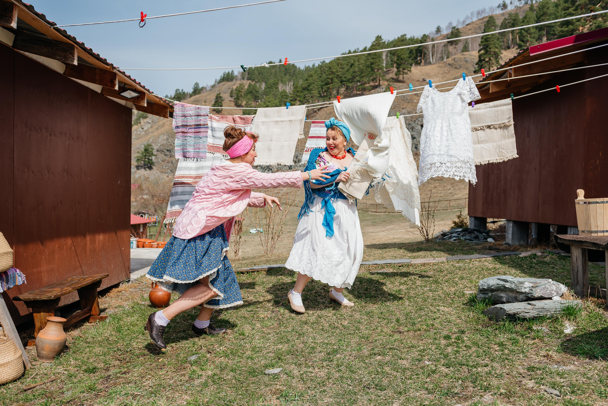 Тематическая фотосессия в горах. Фотограф в Новосибирске Юлия Туманова