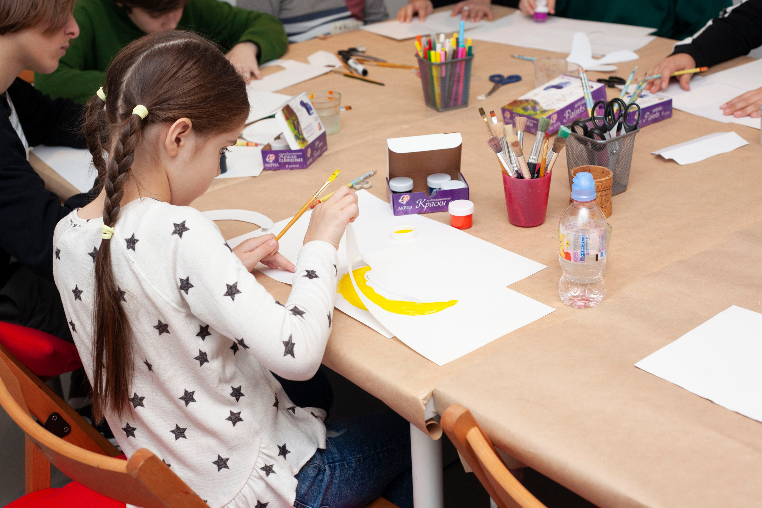 Детский мастер-класс в ММОМА. Stanislav Baryshev — People. Emotions. Atmosphere