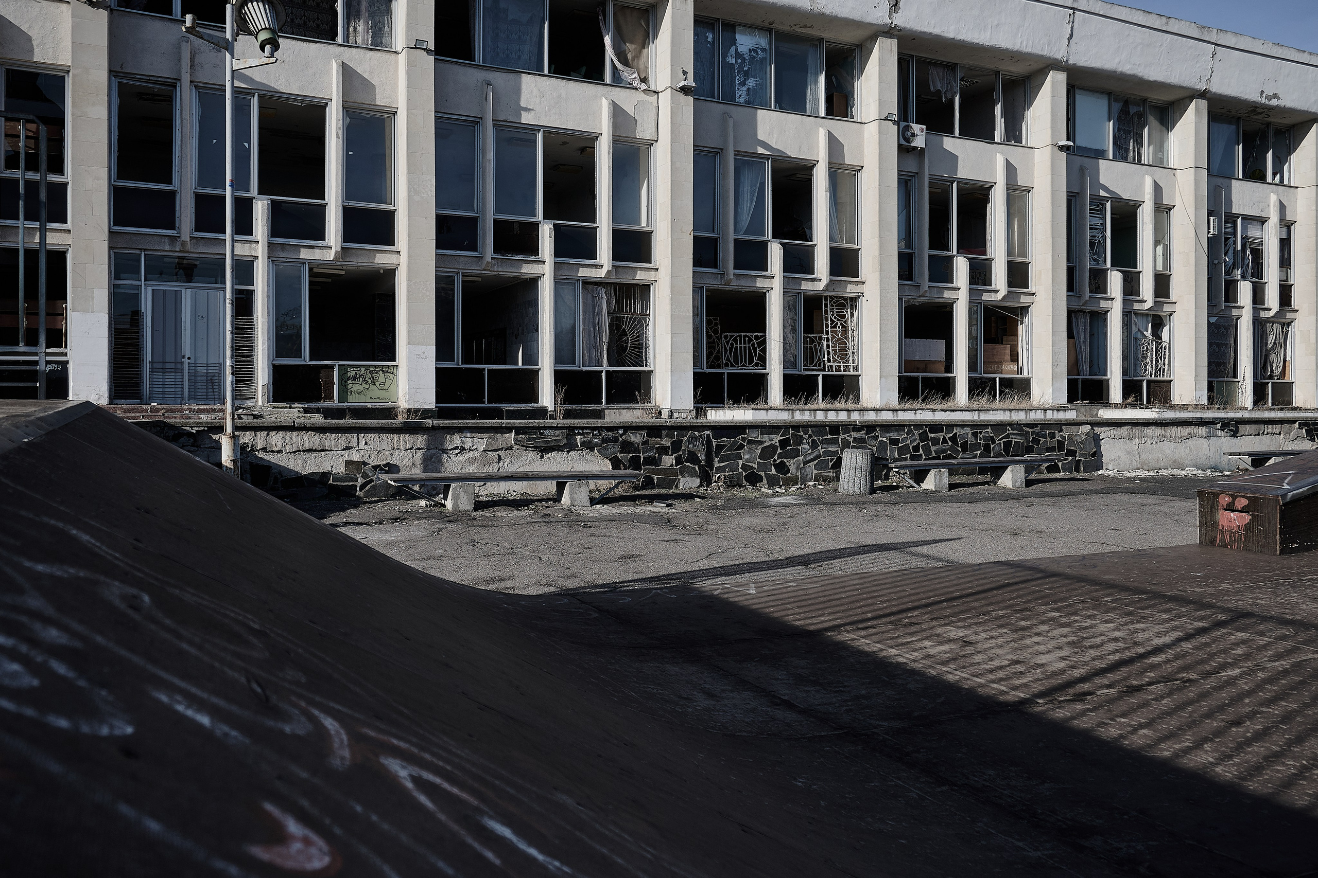 Будни съёмок фотопроекта Территории. Фотограф Роман Адлер