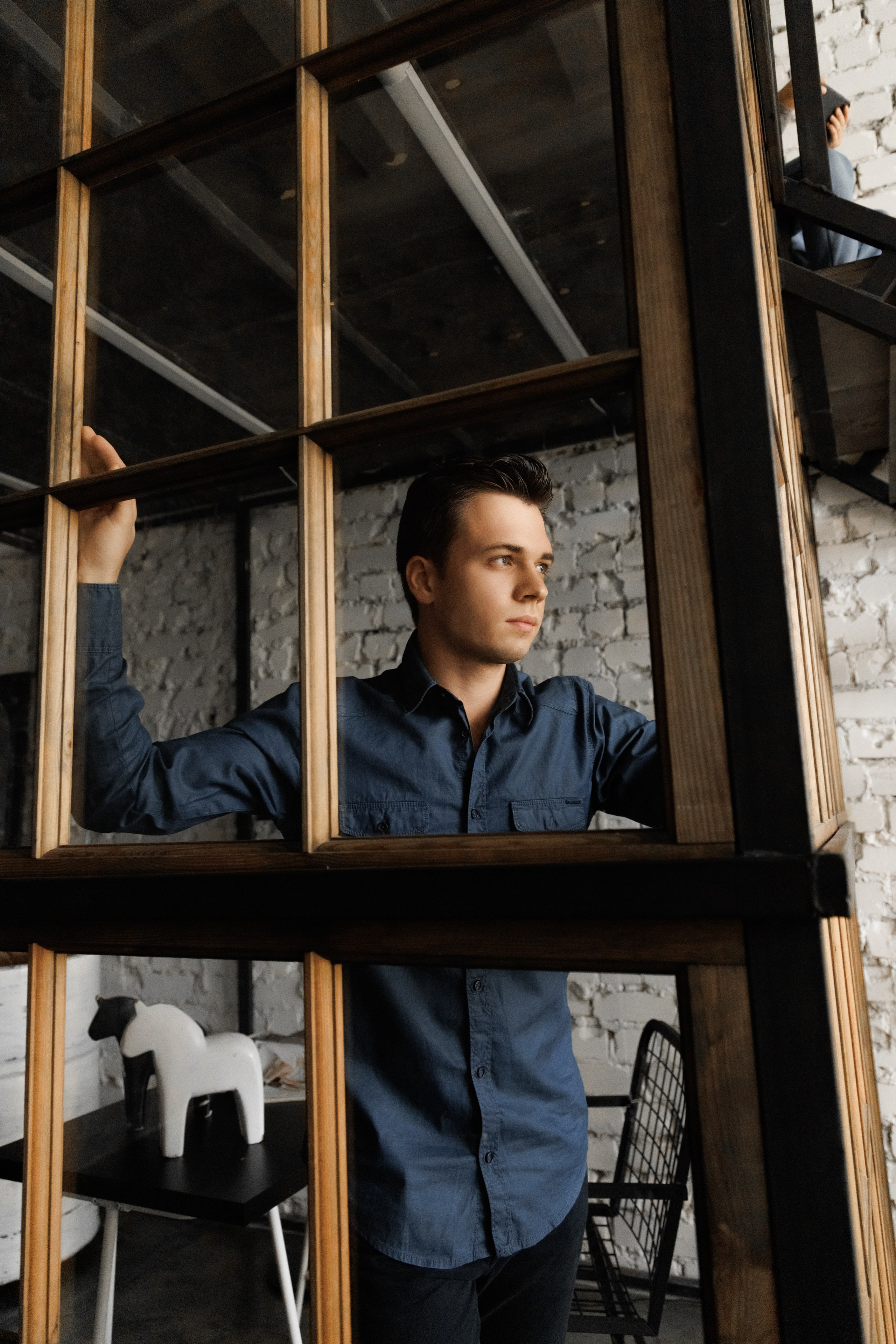 Фотосессия для Леонида. Женский и мужской фотограф в Нижнем Новгороде Наталья Латыпова. Портреты в низком ключе