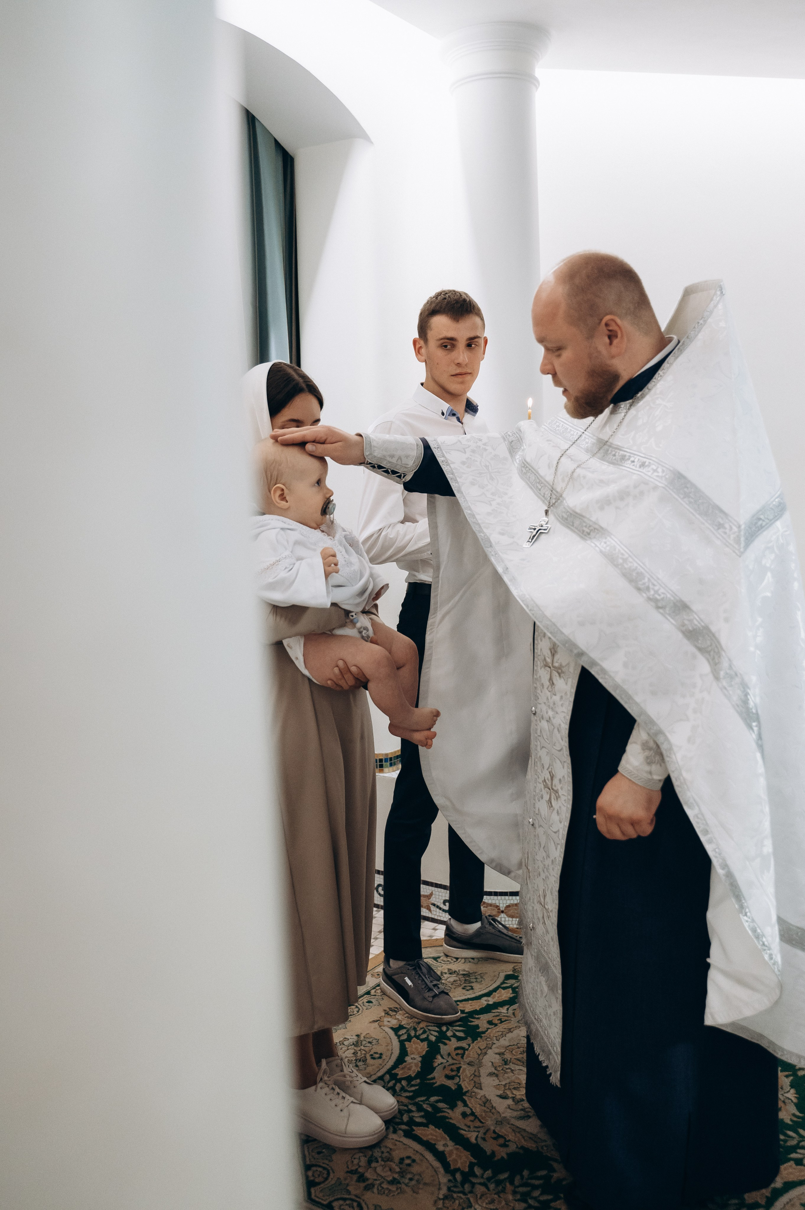 Крещение Макара. Семейный фотограф в Минске Дарья Дреко