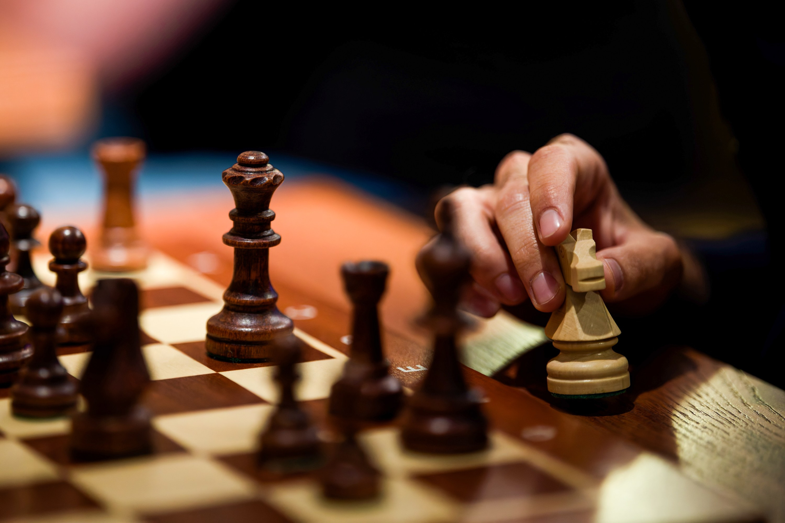 Шахматный вечер в рамках ПМЭФ. Профессиональный спортивный фотограф в Санкт-Петербурге