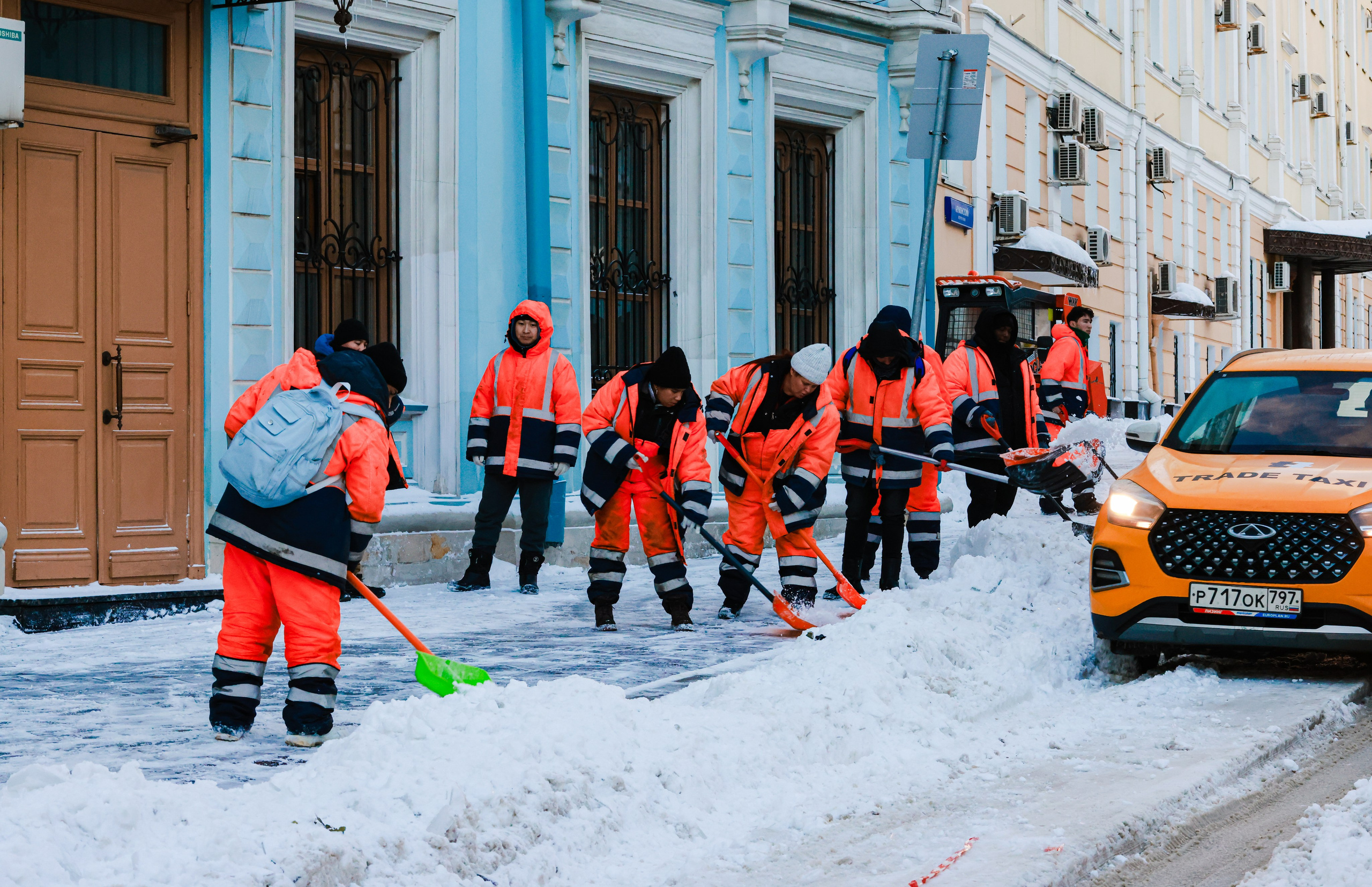Маросейка зимой. Фотограф репортажей и стритфотосессий в Москве Людмила Смирнова