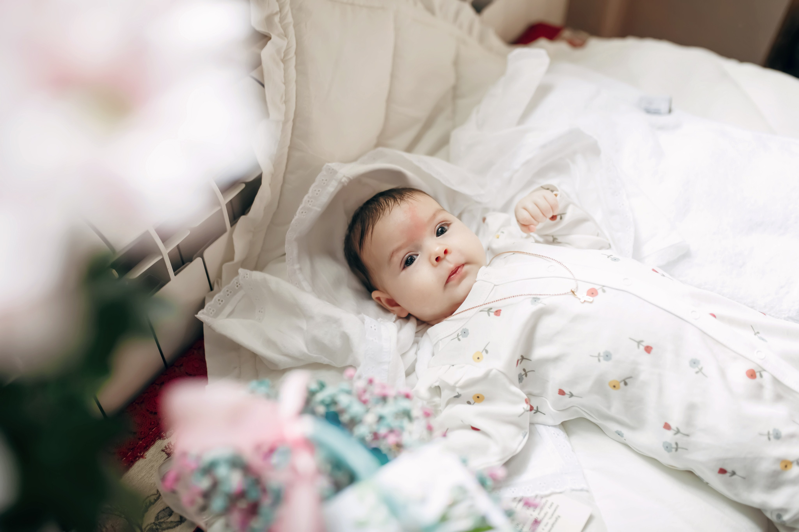 Крещение Марии. Фотограф на Крещение, семейный фотограф в Москве