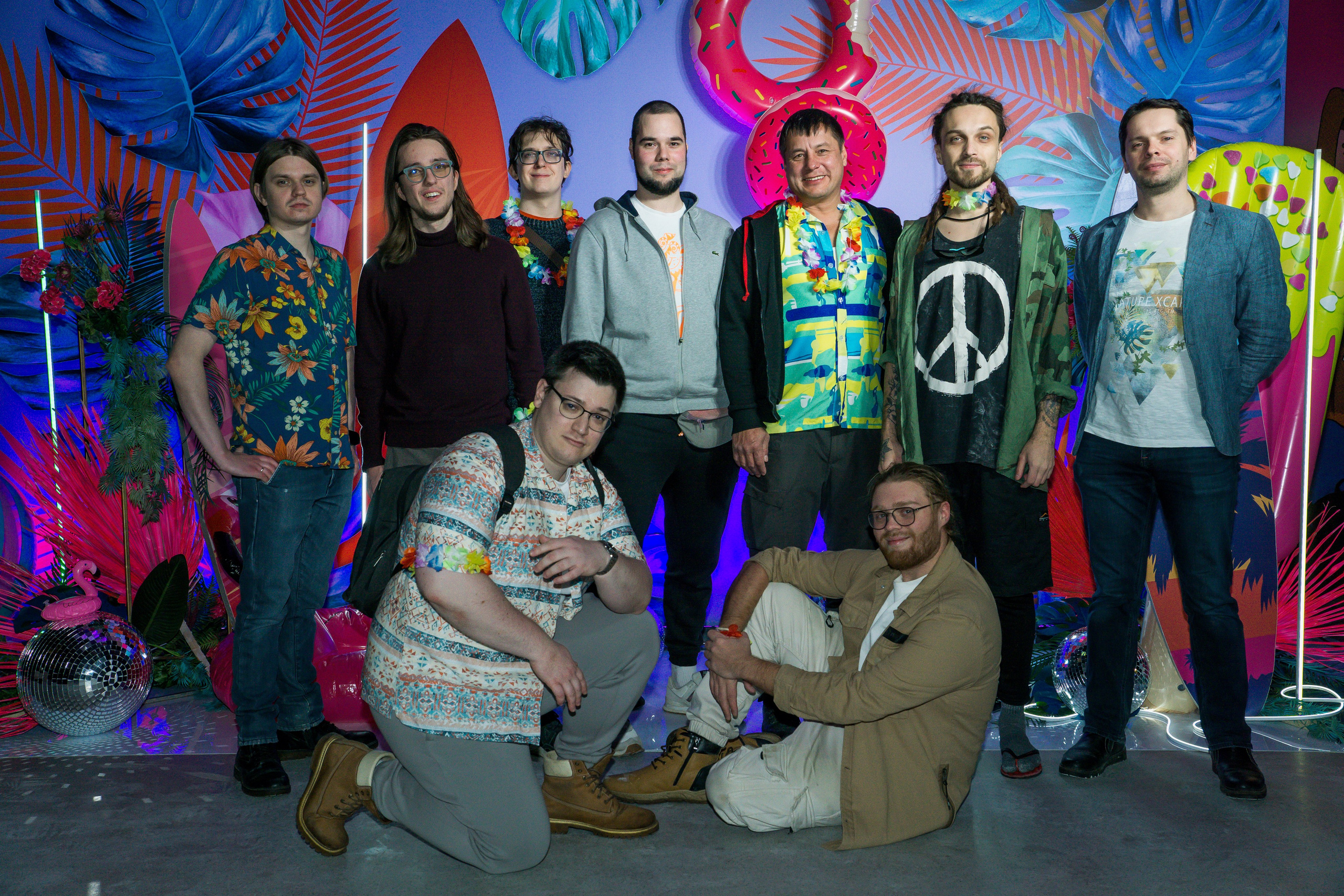 МТС корпоратив Гавайская вечеринка. Фотограф