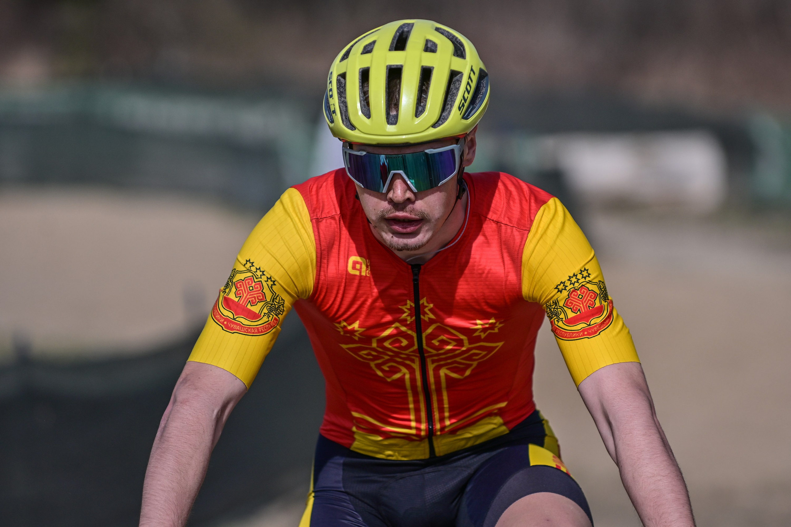 Маунтинбайк, кросс-кантри в Архипо-Осиповке 16 марта 2025. Спортивный фотограф, фотожурналист Павел Ларькин