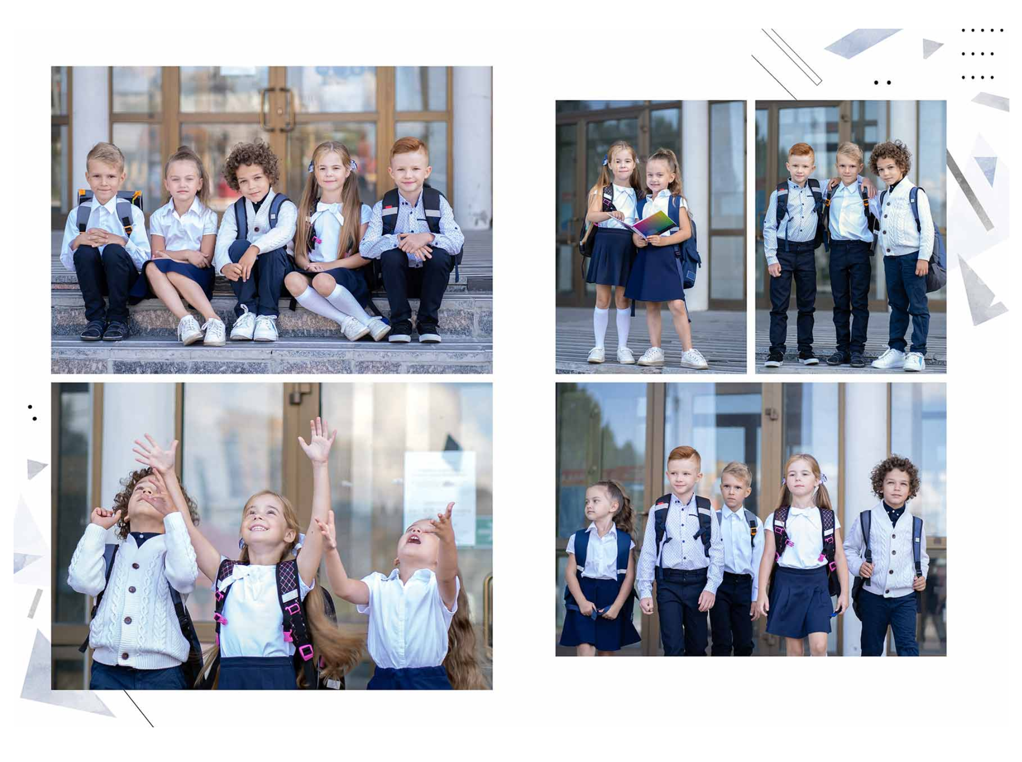 Выпускные альбомы 1-4 класс школьные красивые альбомы