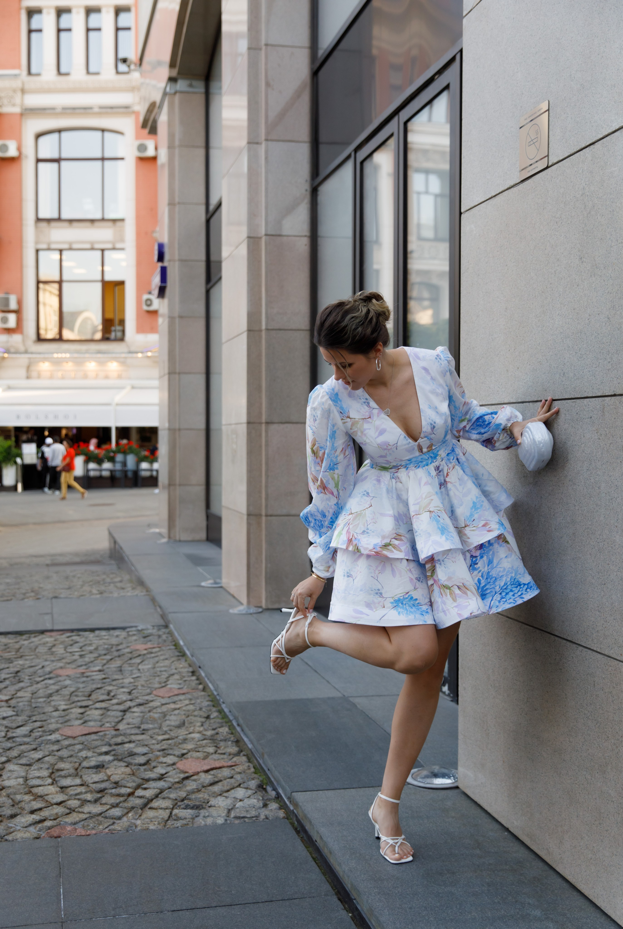 Фотопрогулка в центре Москвы с Анной. Портретный и семейный фотограф Юлия Герман