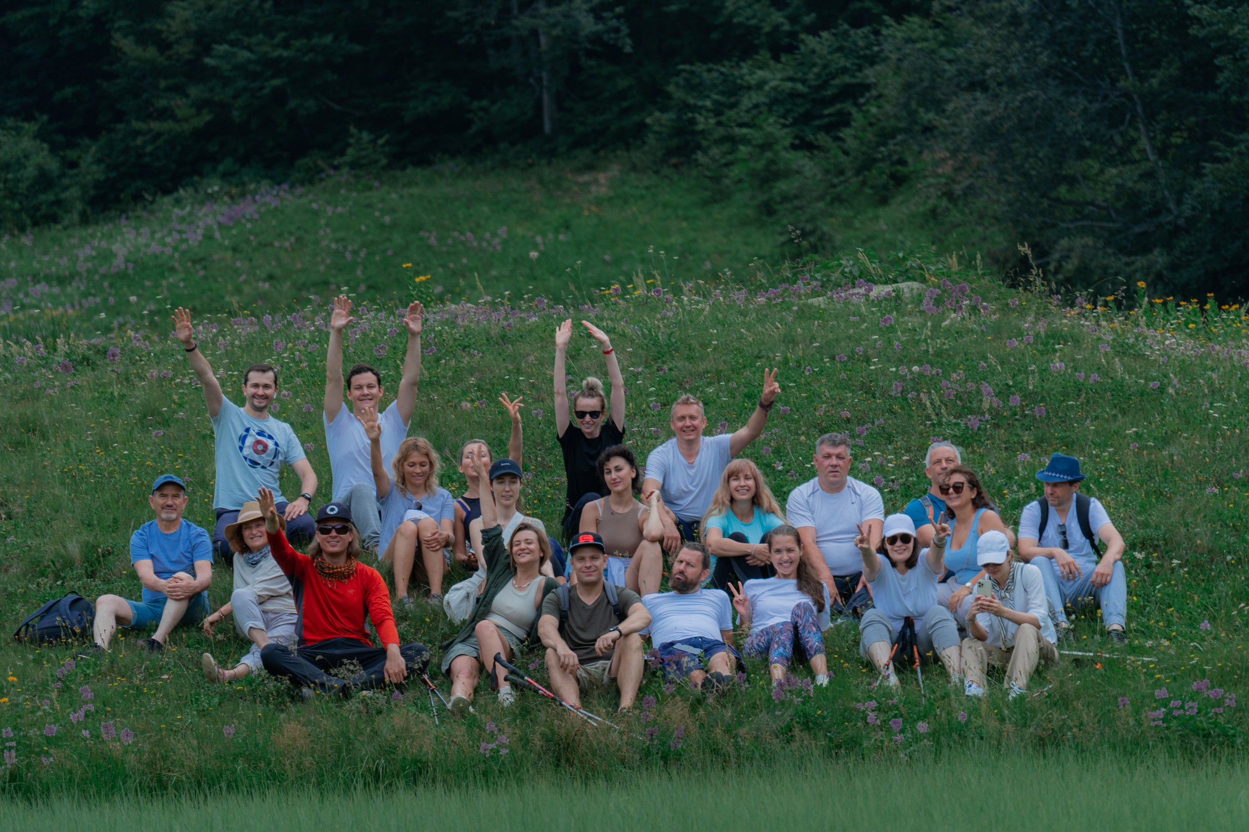Психологический тренинг на озере Зеркальное. Репортажный фотограф в Красной Поляне и Сочи Павлюченко Екатерина