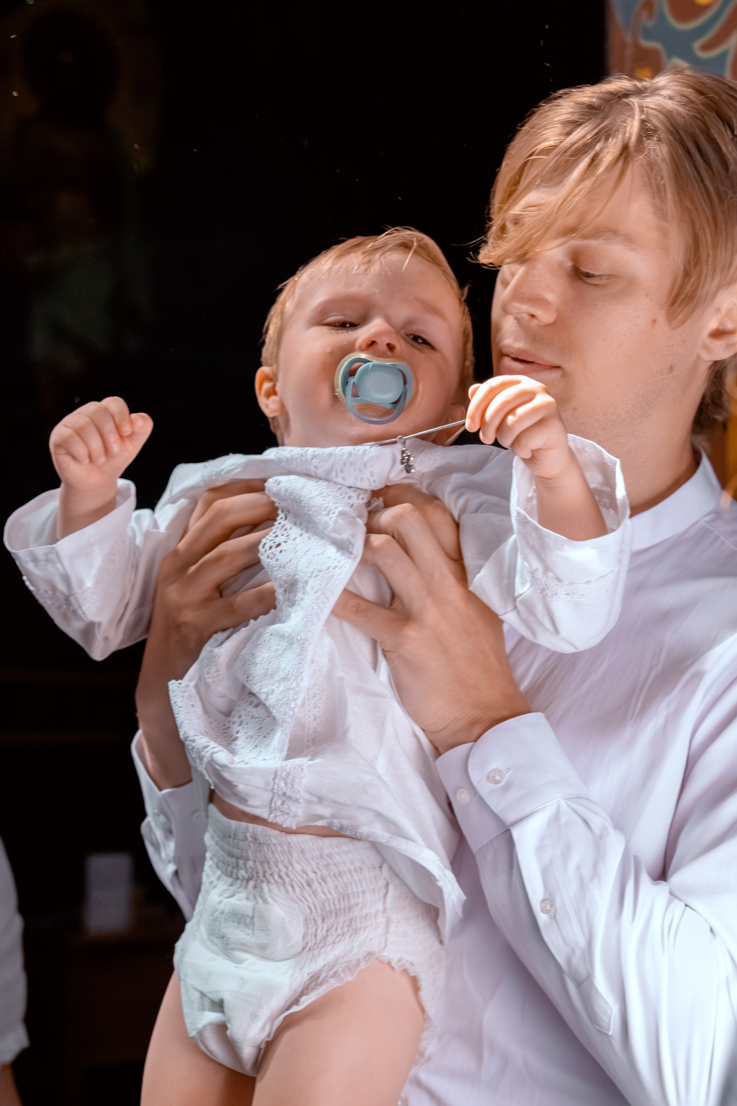 Крещение Матвея. Репортажный фотограф в Красной Поляне и Сочи Павлюченко Екатерина