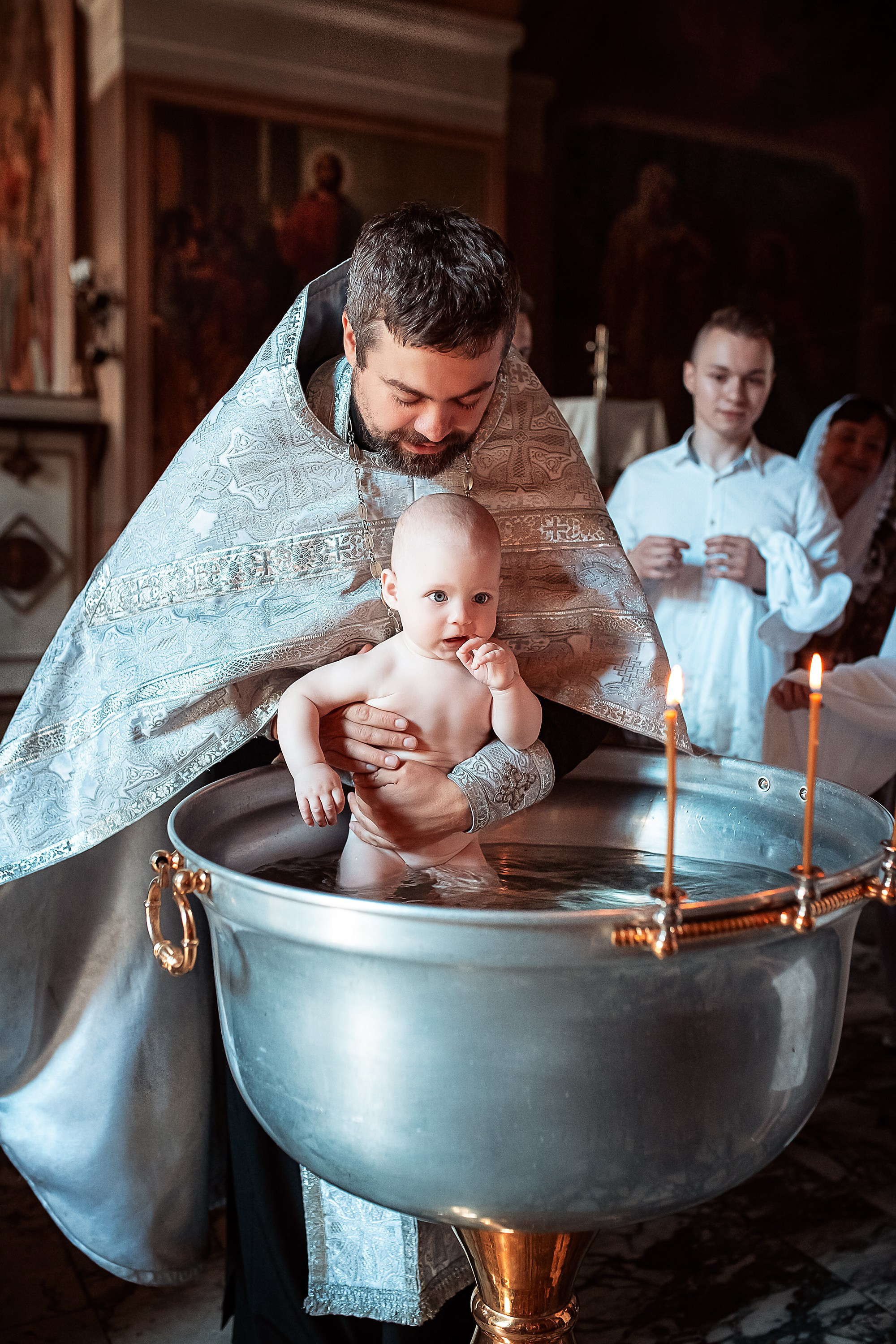Крещение. Фотограф на Таинство Крещения Венчания Москва