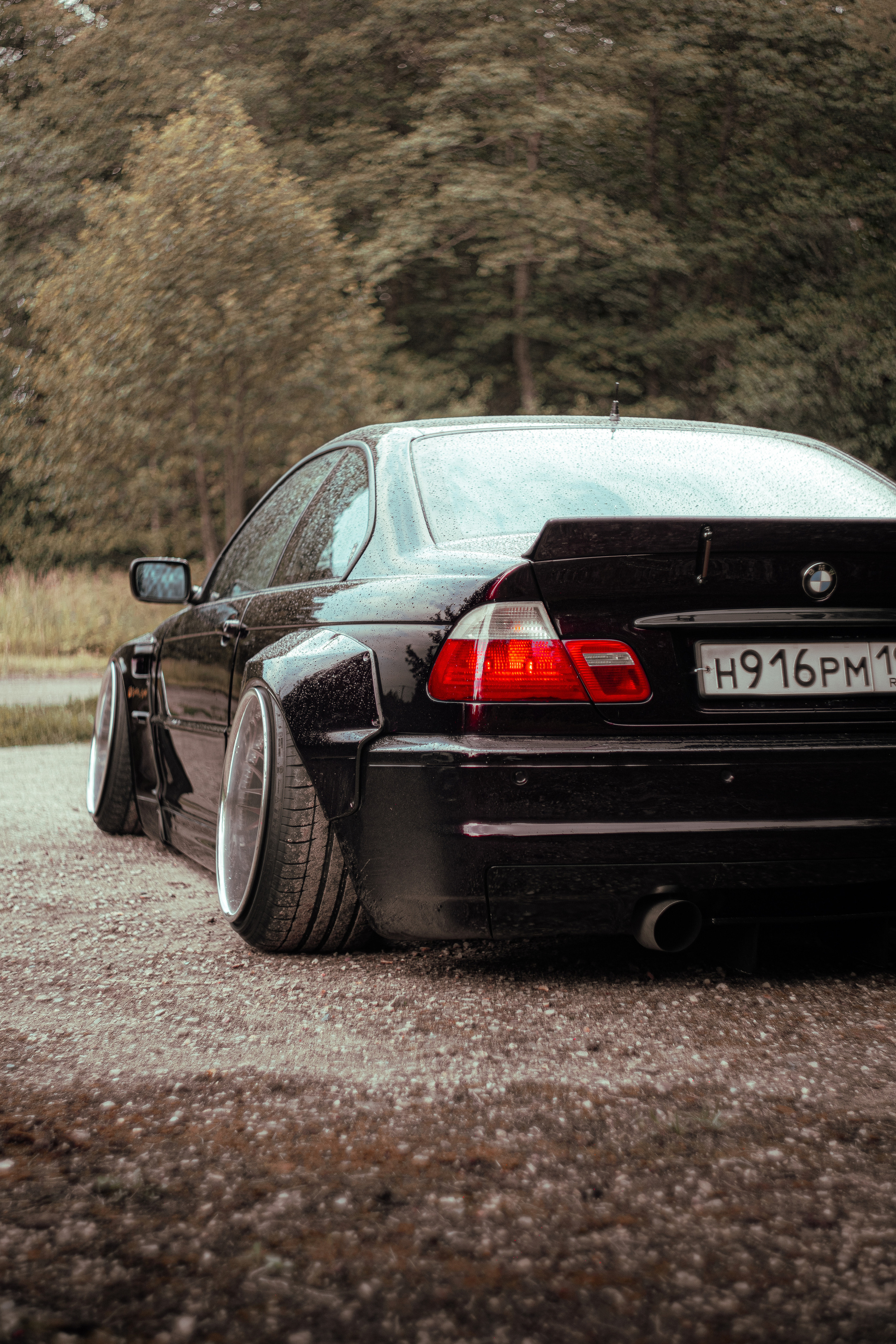 Автомобильная фото-сессия BMW 328i E46 Pandem в Калуге