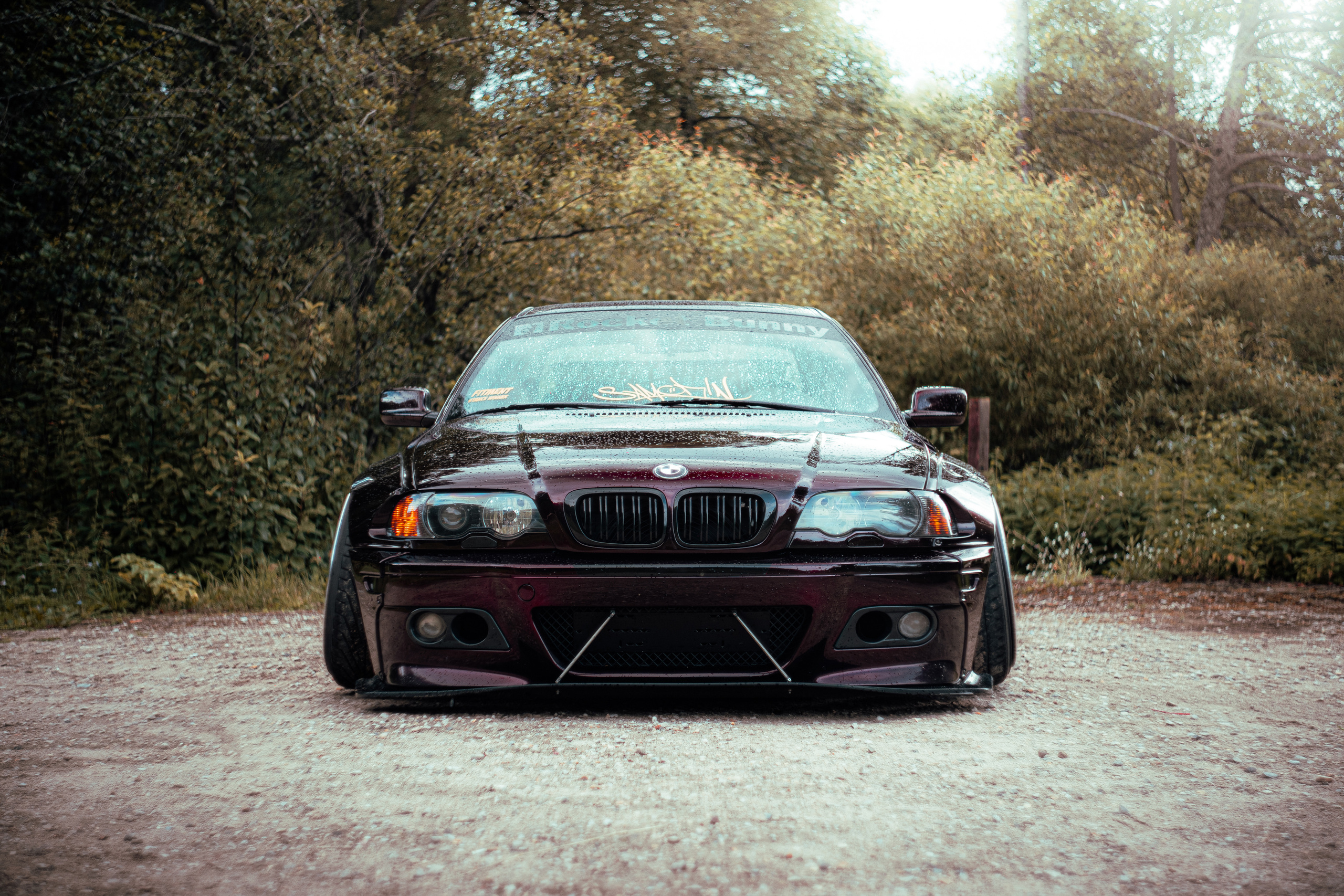 Автомобильная фото-сессия BMW 328i E46 Pandem в Калуге