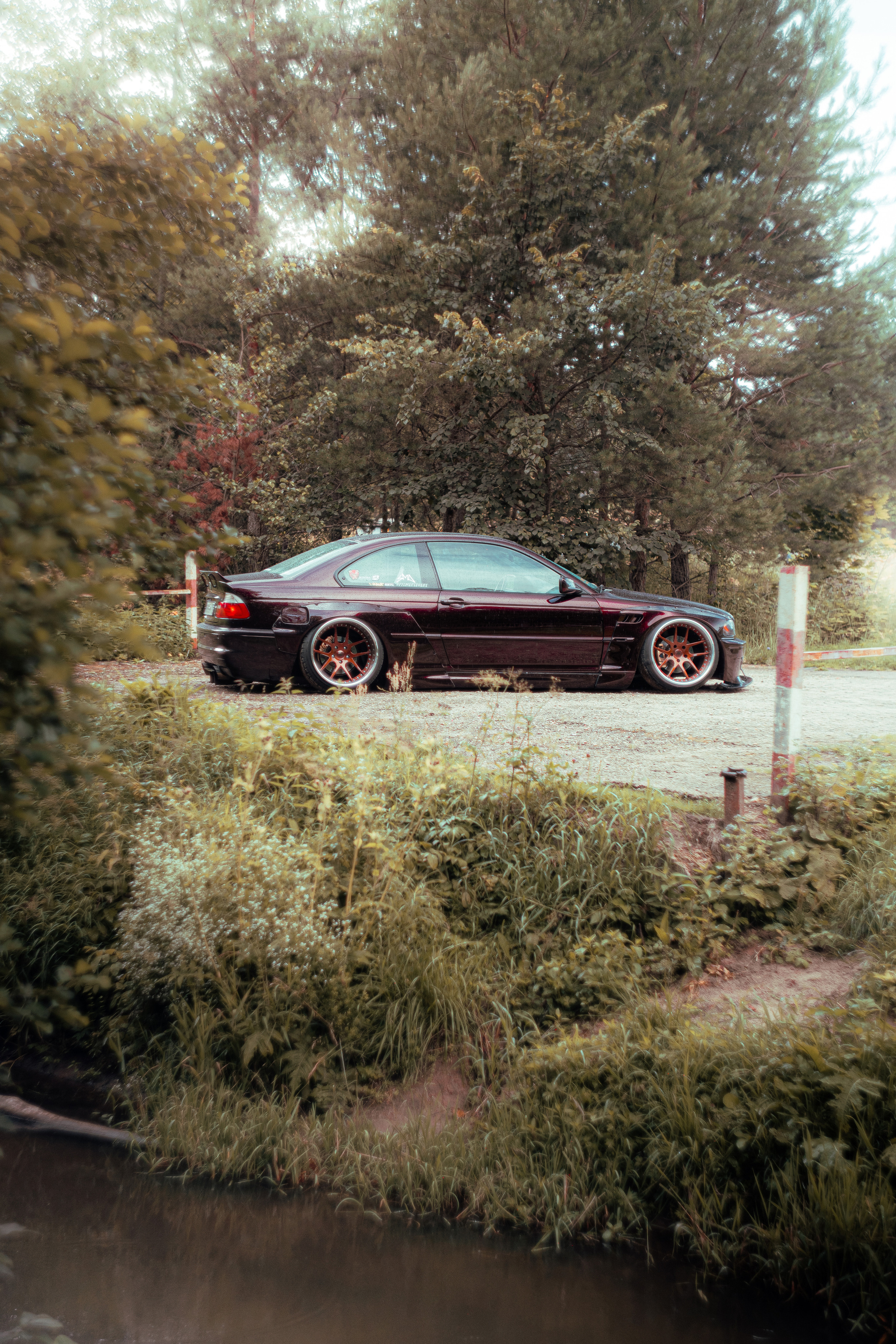 Автомобильная фото-сессия BMW 328i E46 Pandem в Калуге