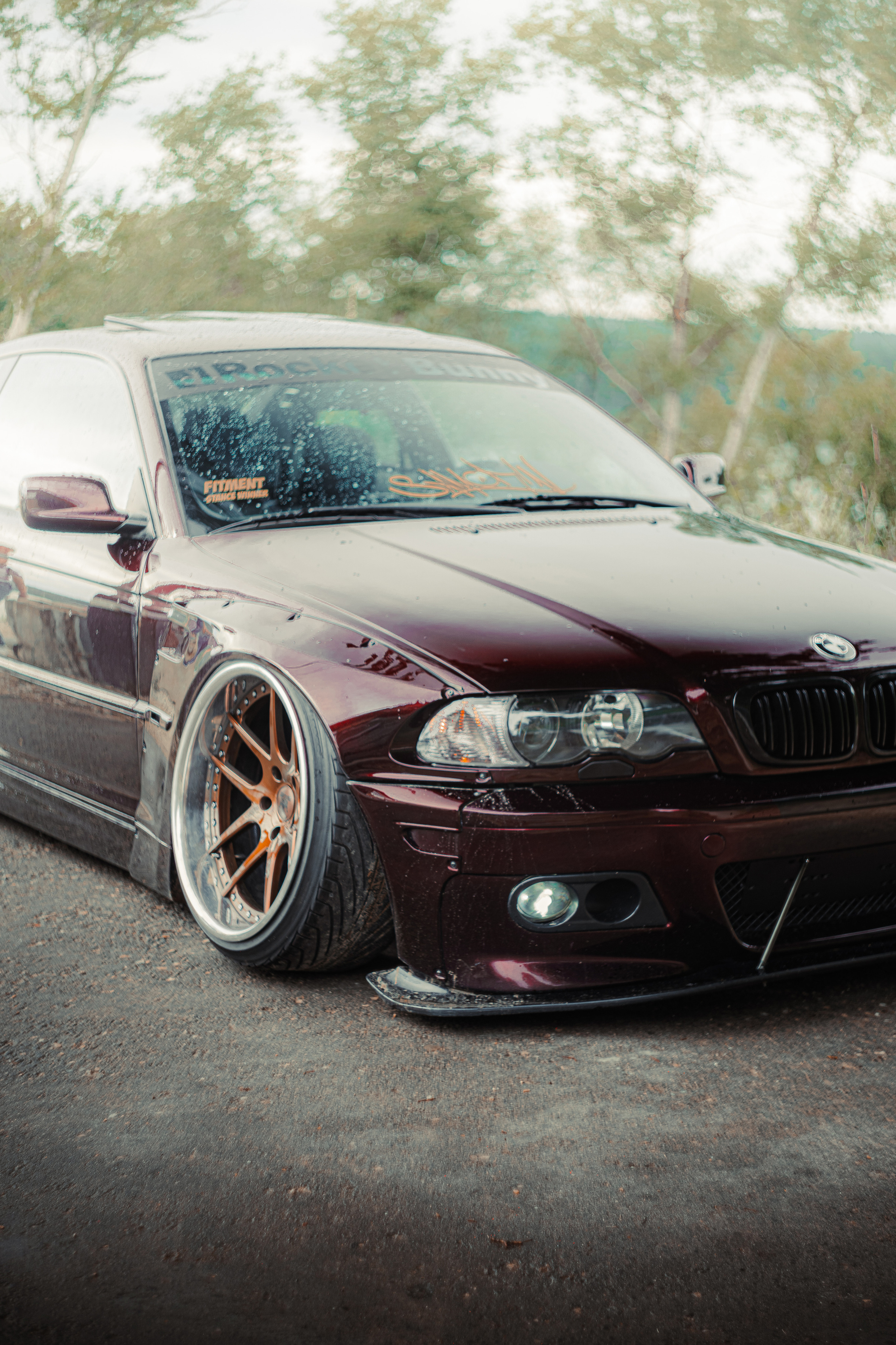 Автомобильная фото-сессия BMW 328i E46 Pandem в Калуге