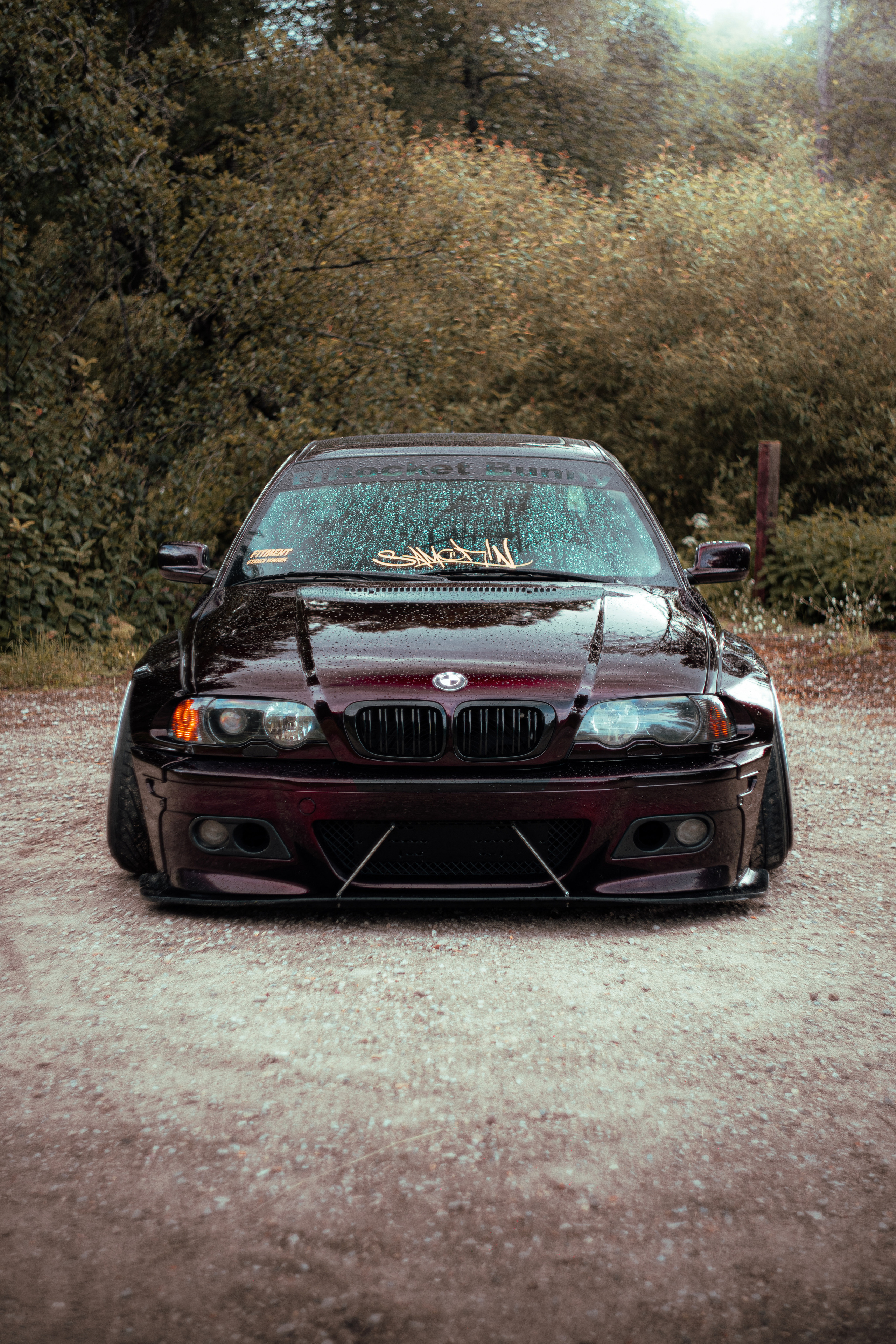 Автомобильная фото-сессия BMW 328i E46 Pandem в Калуге