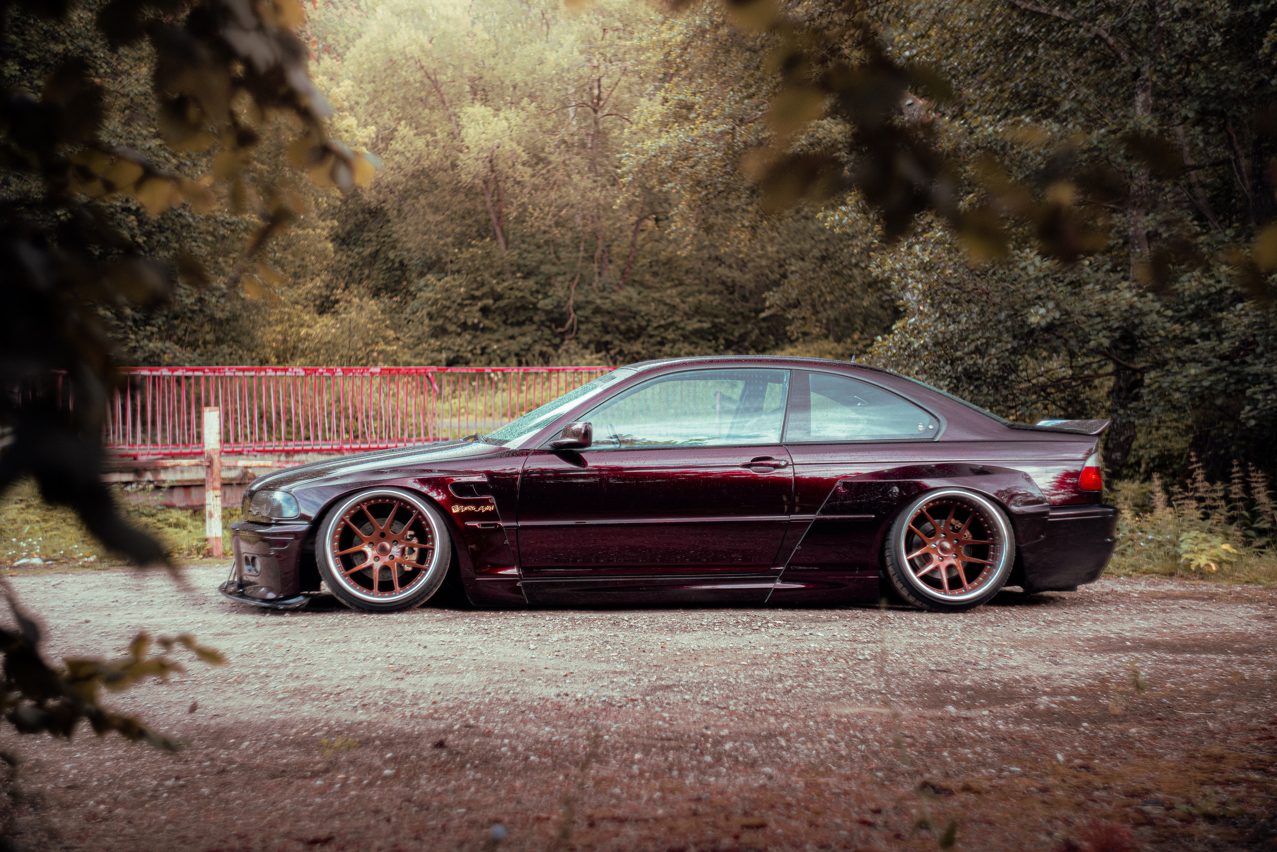 Автомобильная фото-сессия BMW 328i E46 Pandem в Калуге