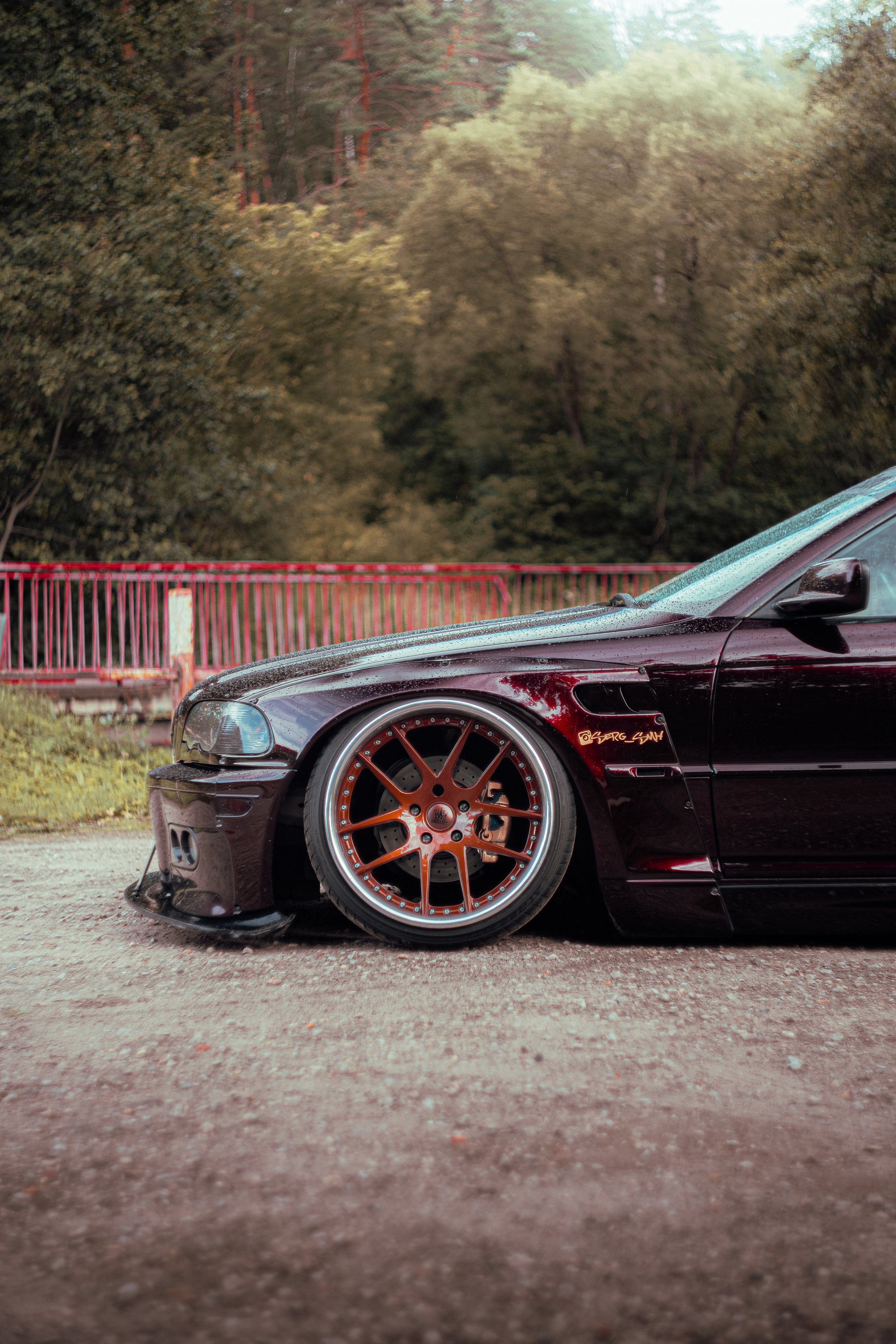 Автомобильная фото-сессия BMW 328i E46 Pandem в Калуге