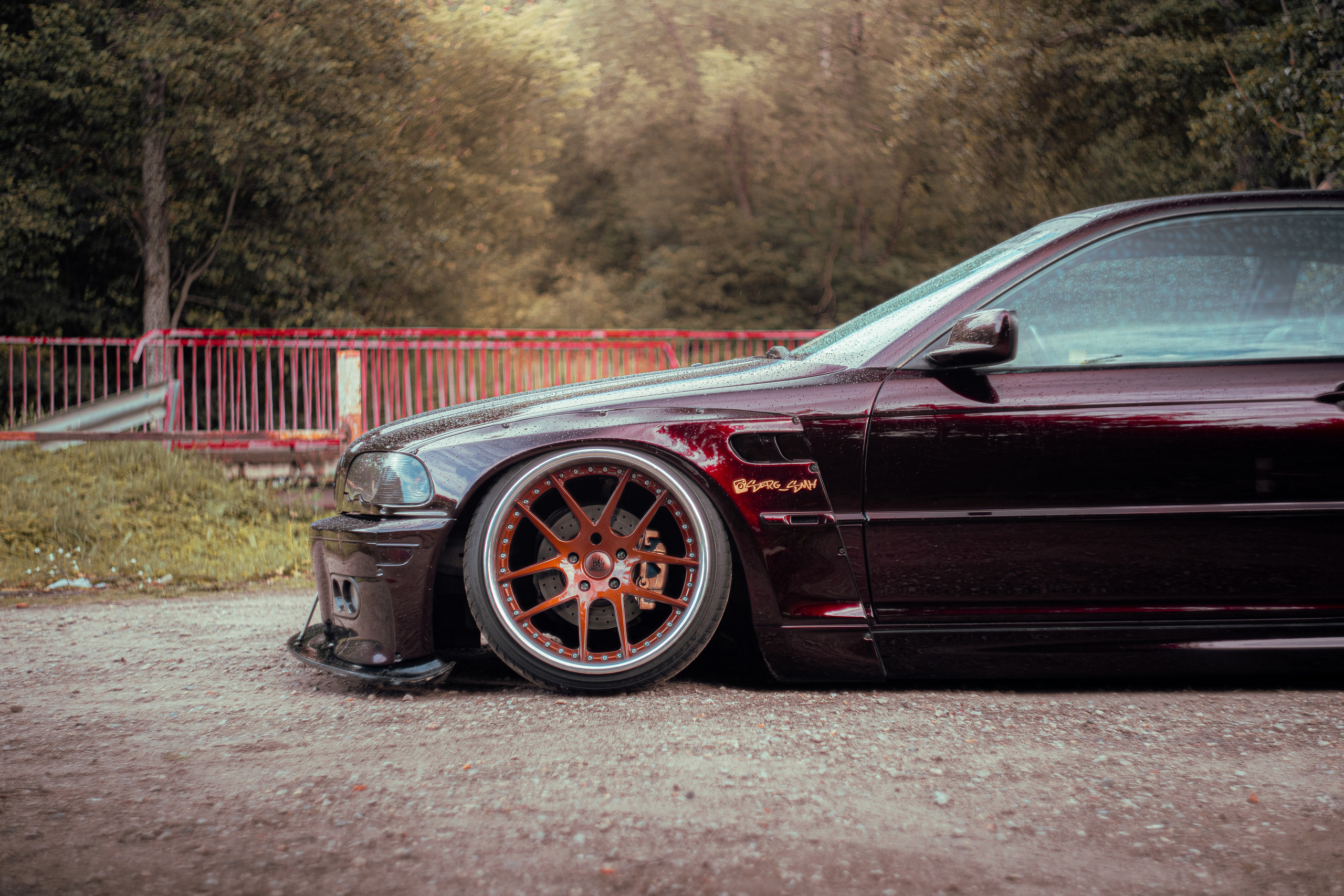 Автомобильная фото-сессия BMW 328i E46 Pandem в Калуге