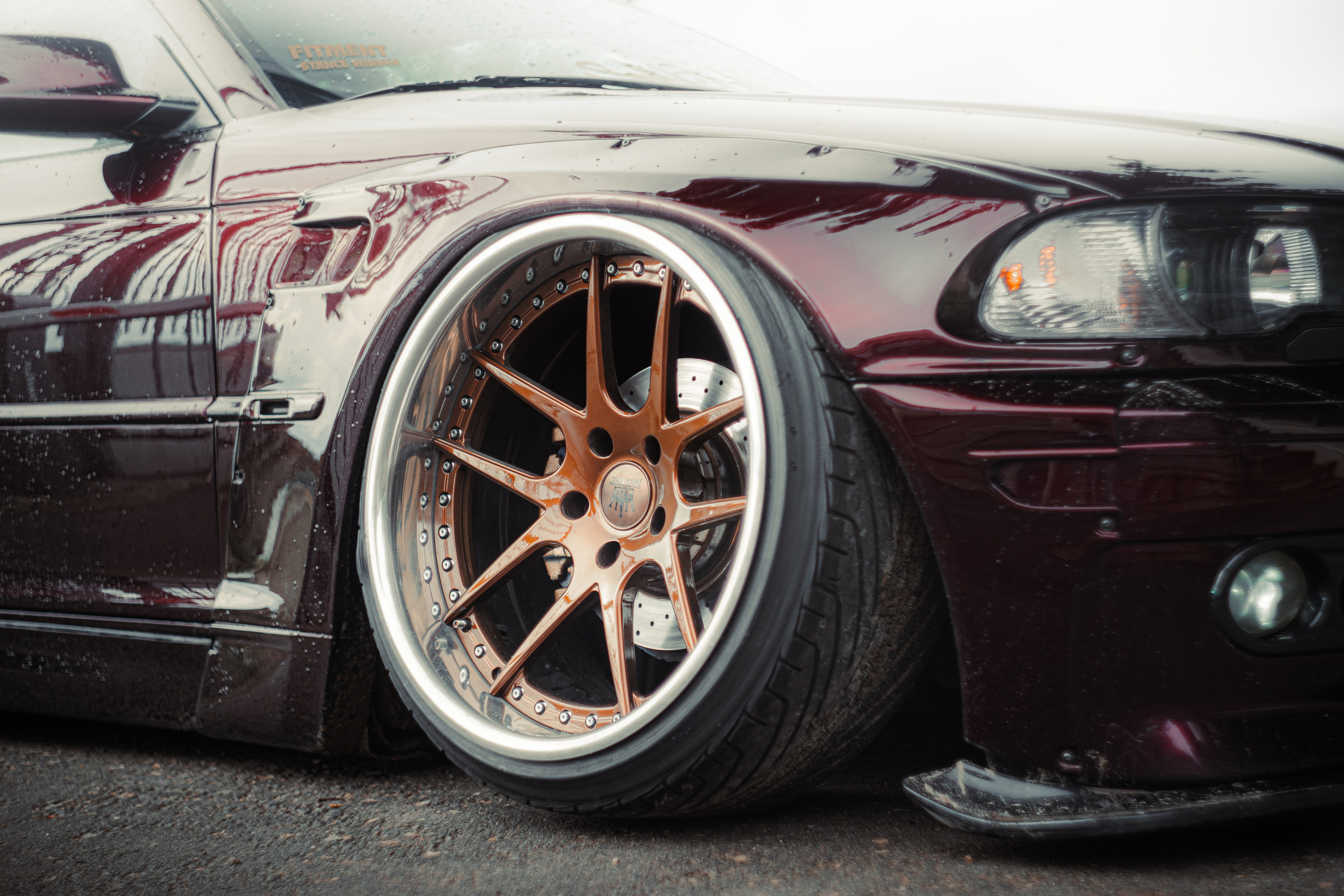 Автомобильная фото-сессия BMW 328i E46 Pandem в Калуге