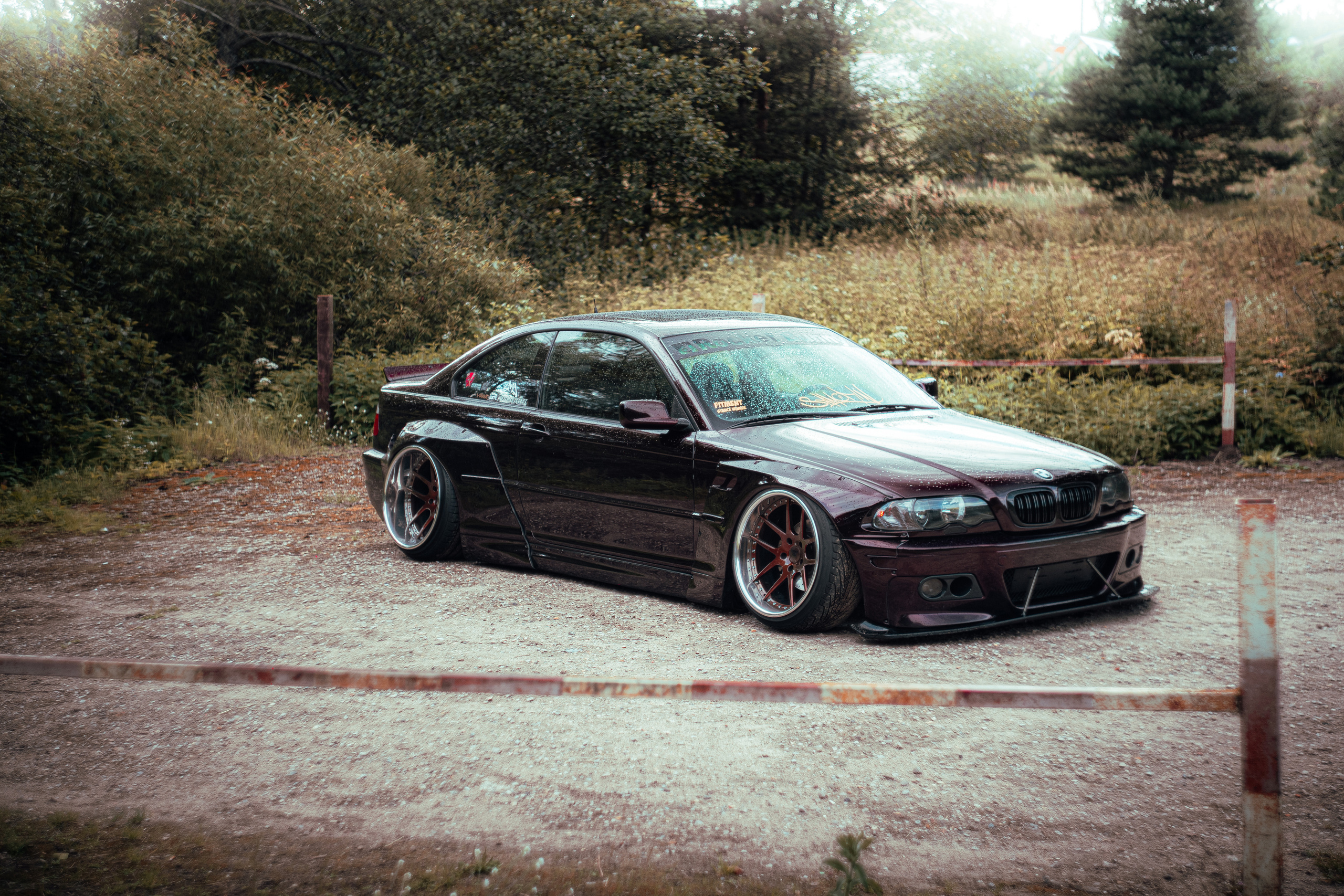 Автомобильная фото-сессия BMW 328i E46 Pandem в Калуге