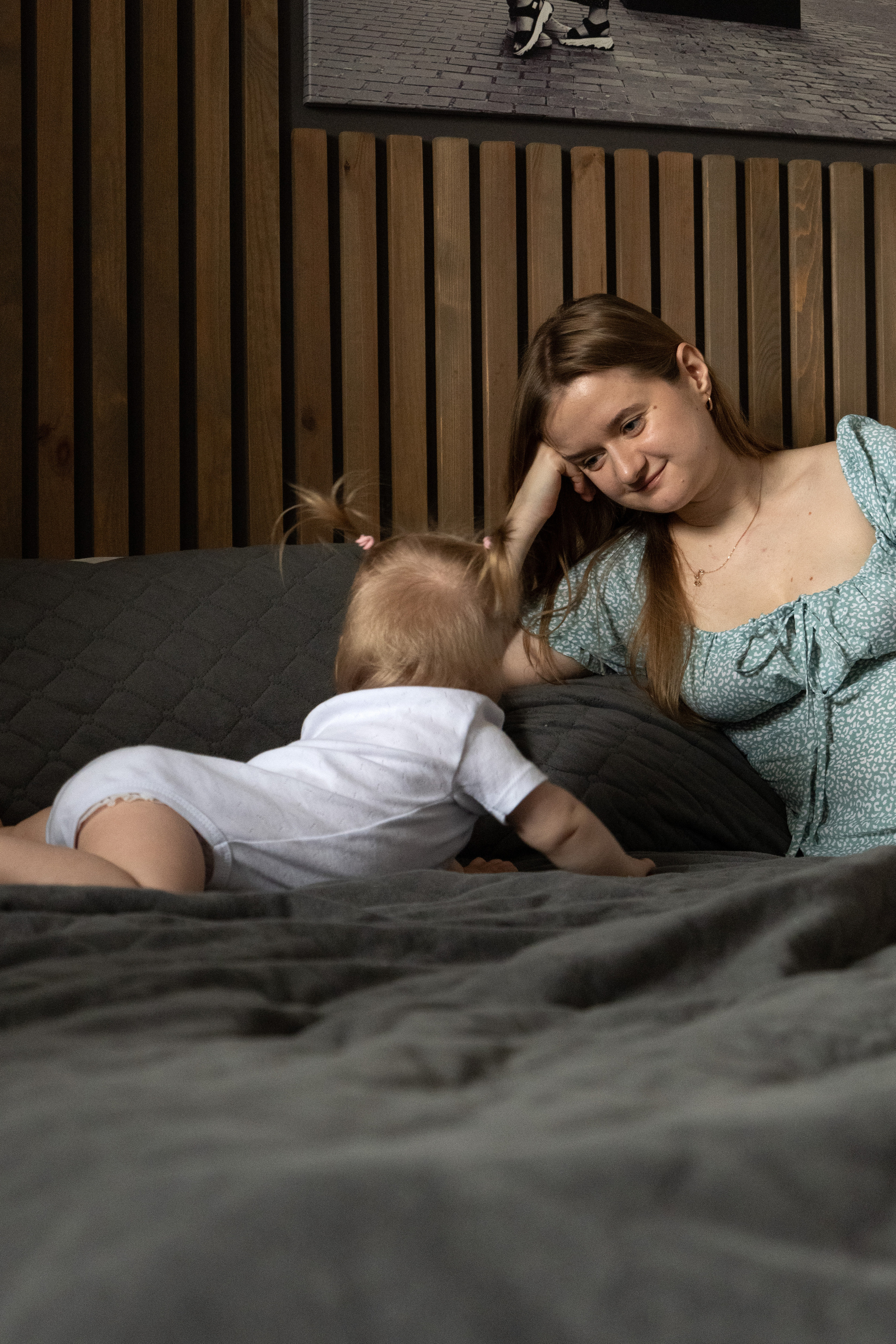 Домашняя фотосессия: «Евочке 1 год». Фотограф видеограф Ольга Василевская