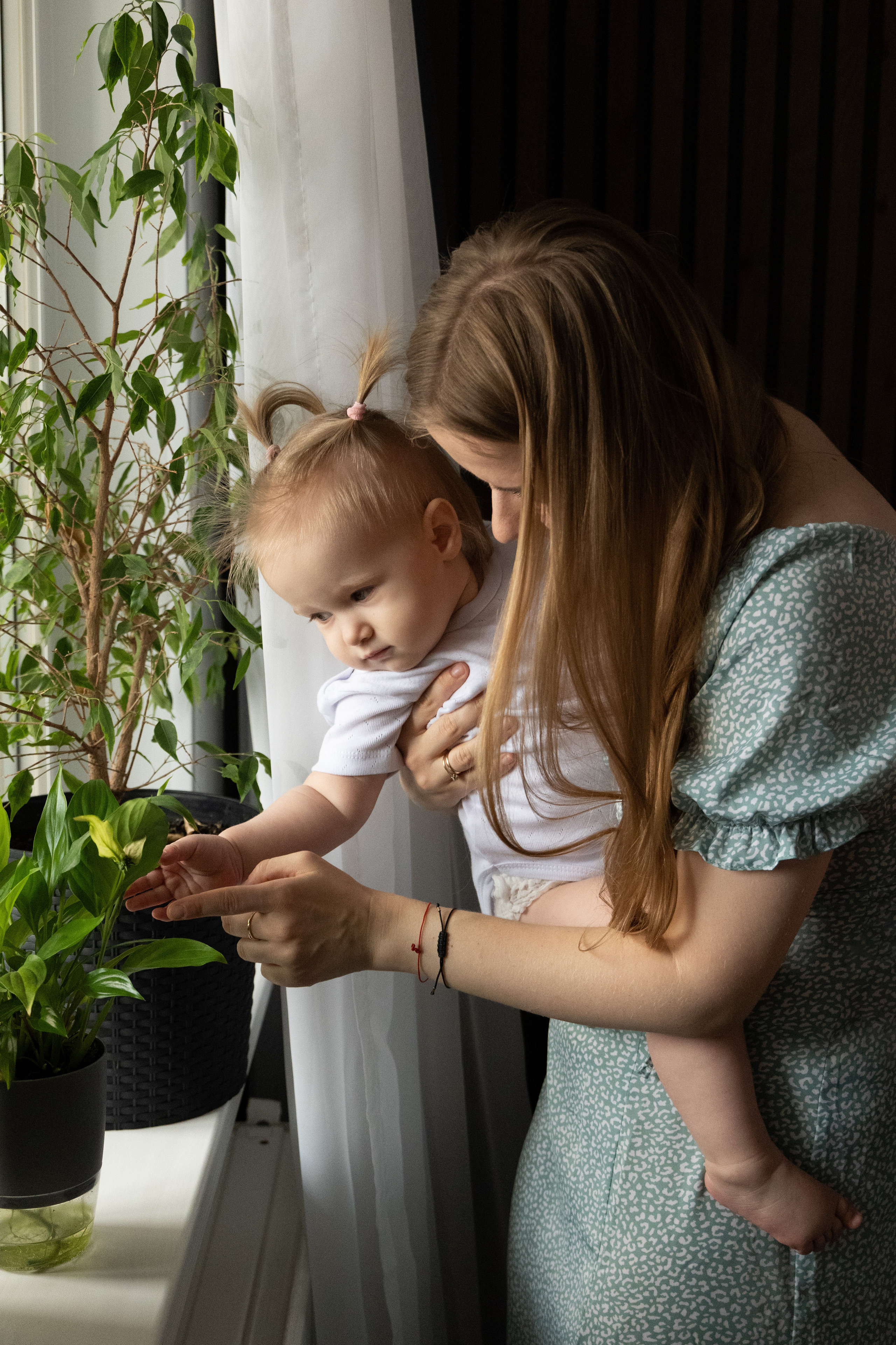 Домашняя фотосессия: «Евочке 1 год». Фотограф видеограф Ольга Василевская